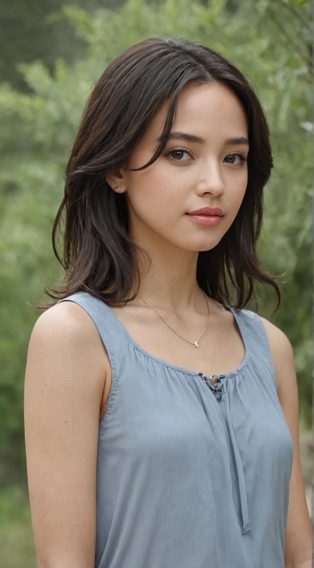 ai character: luna background