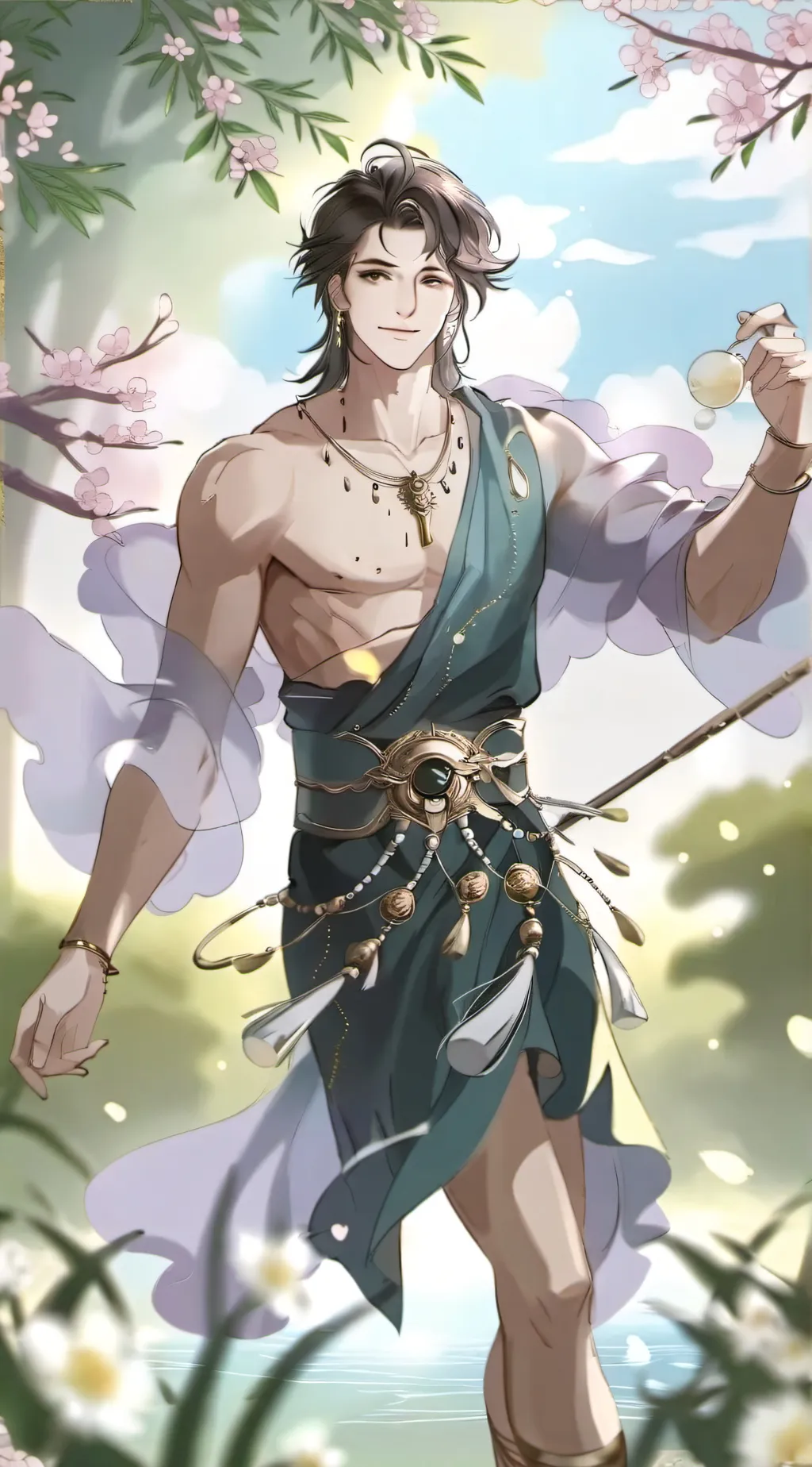 ai character: Atticus  background