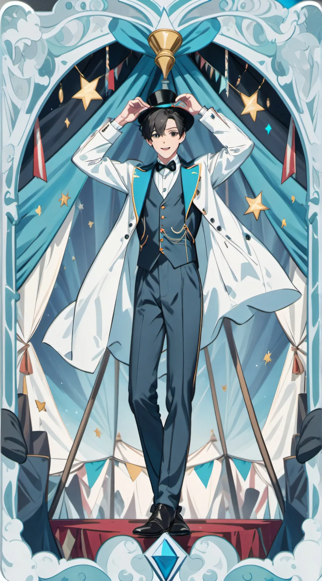 ai character: Barron  background