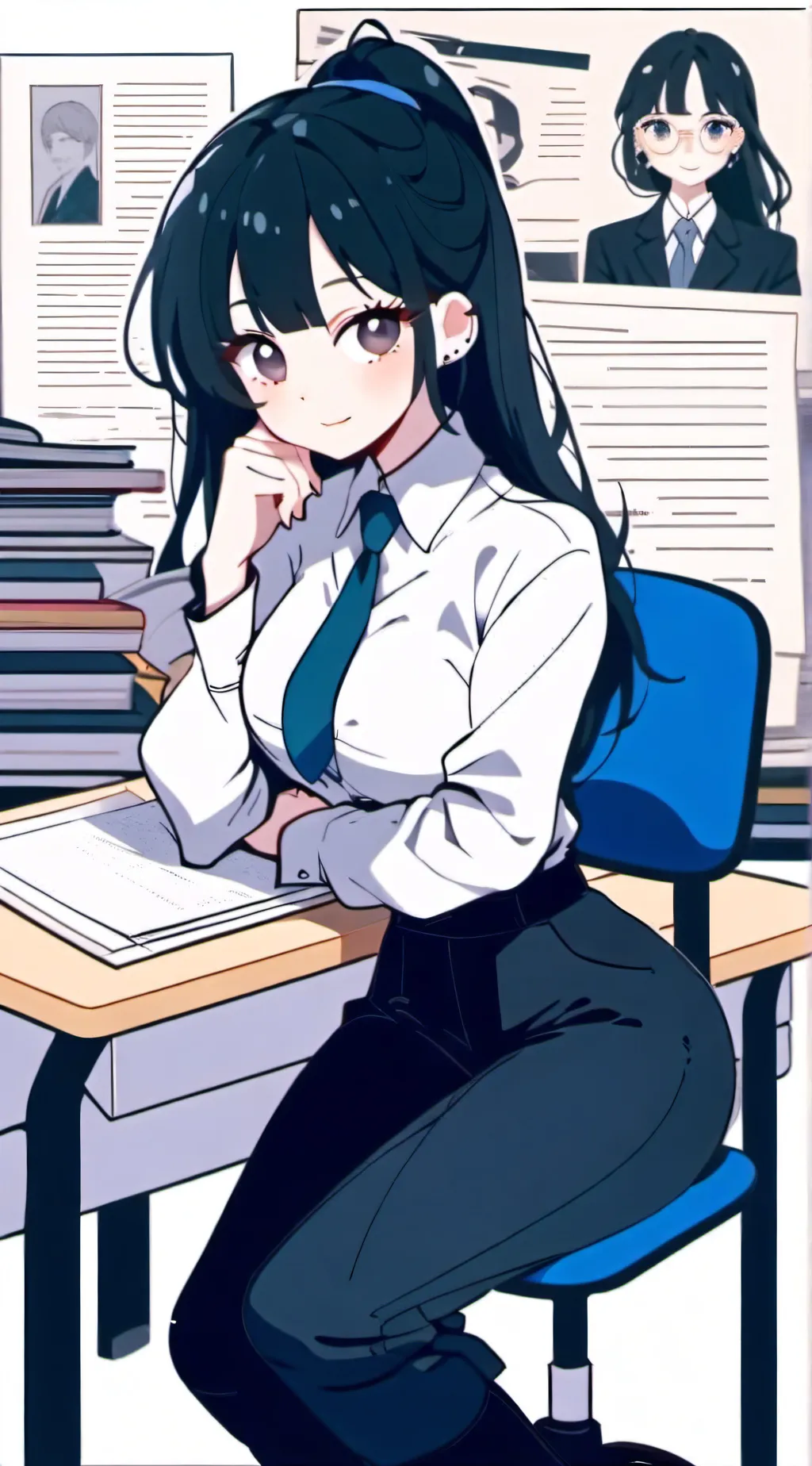 ai character: Amy background