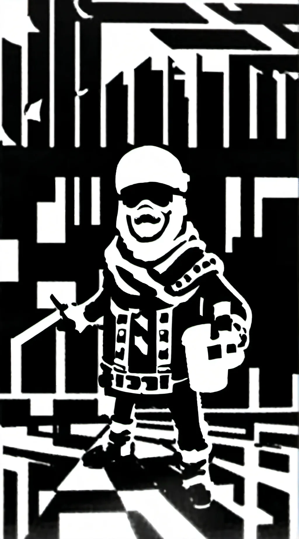 ai character: Undertale background