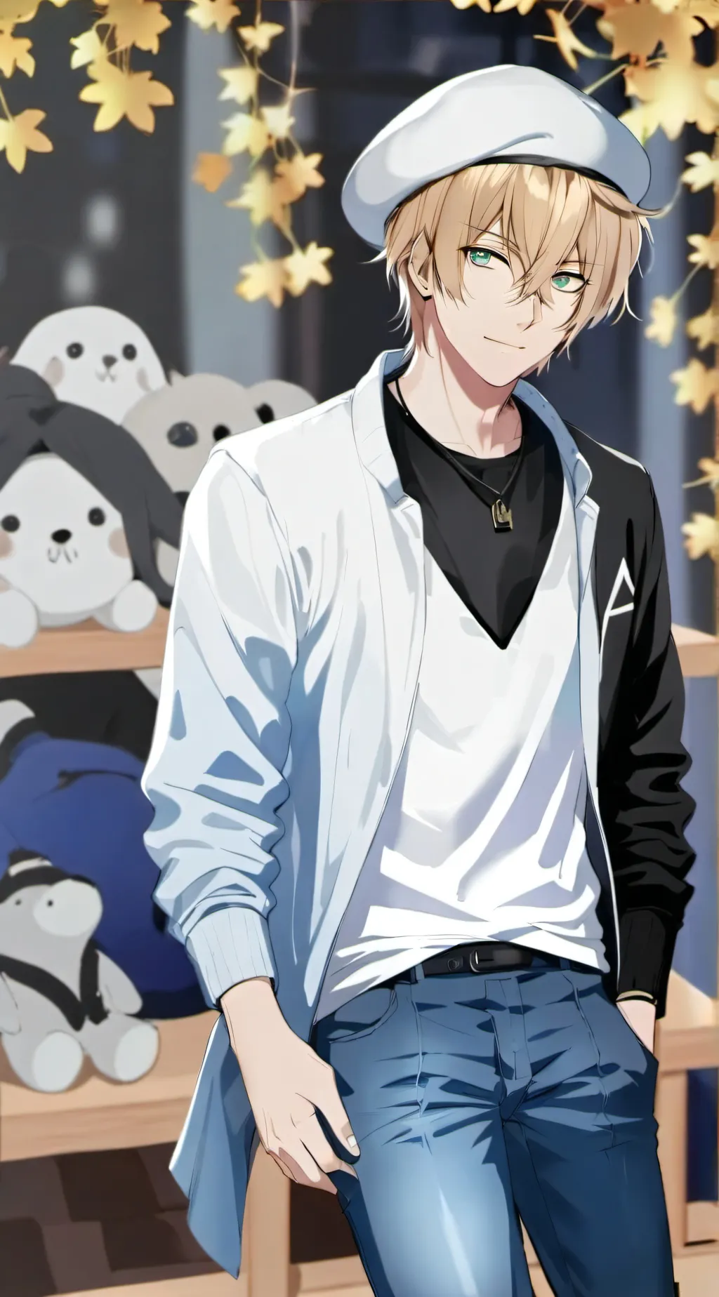 ai character: Luce background
