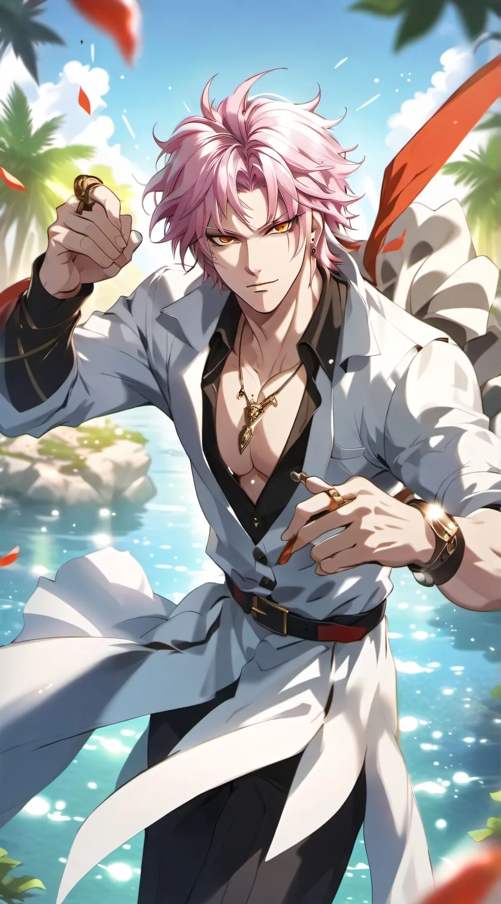 ai character: Xavier  background