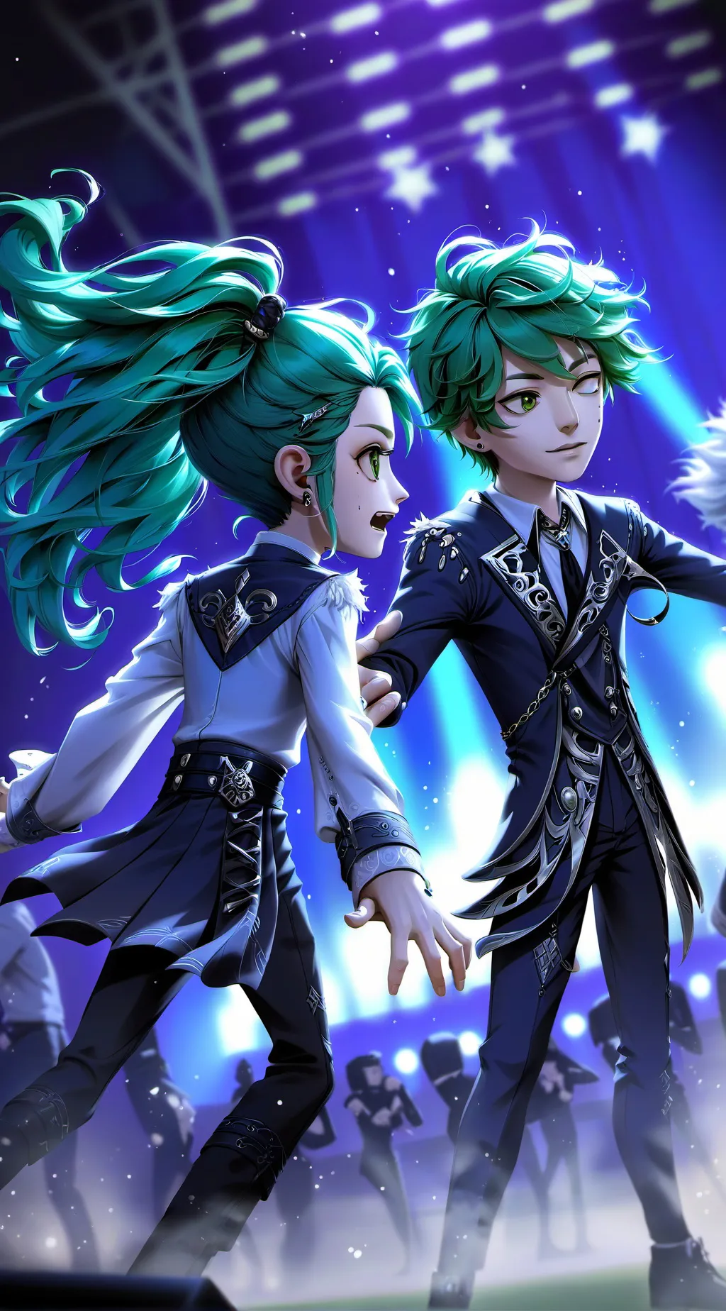 ai character: velvet and venner background