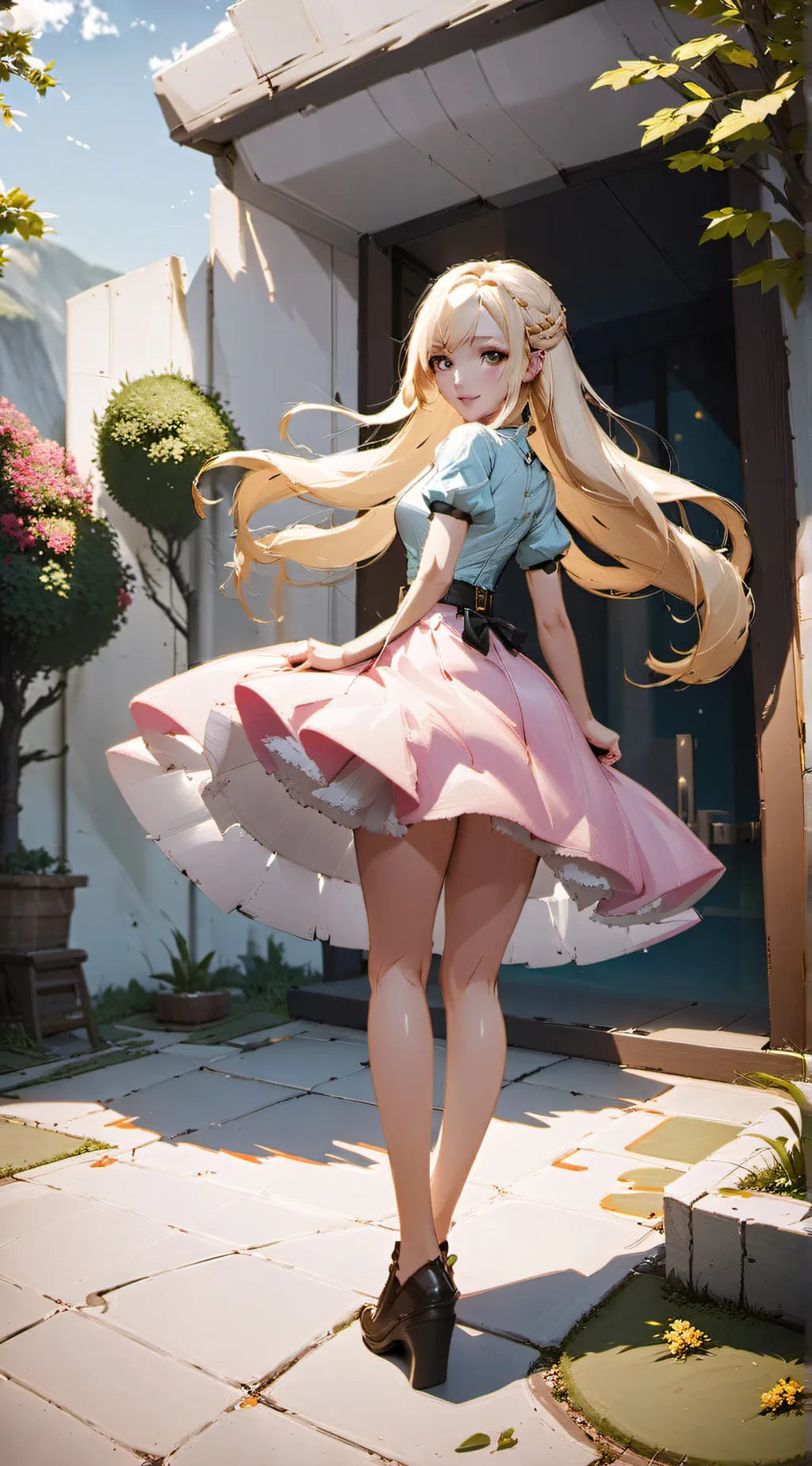 ai character: Rewa background
