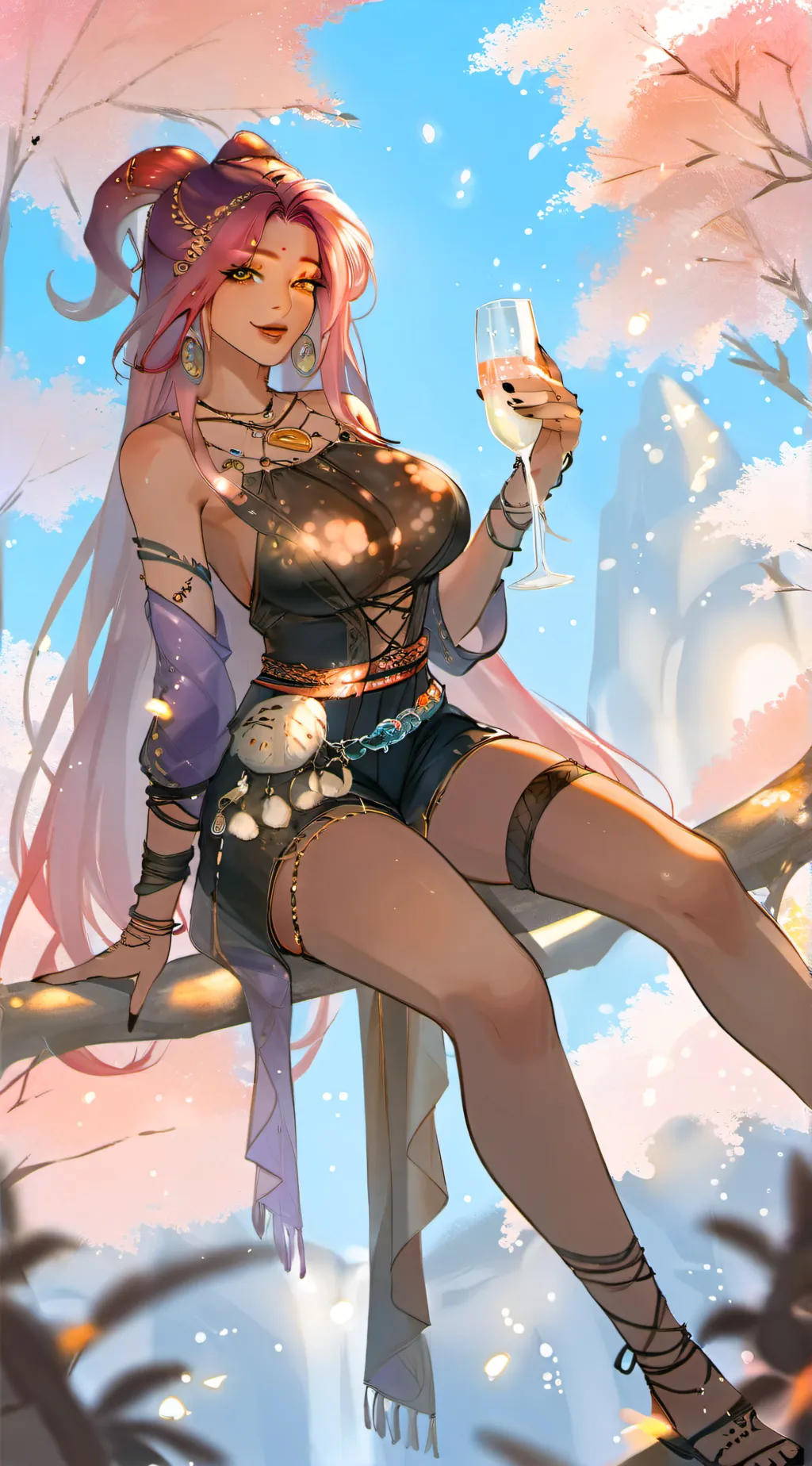 ai character: Goldie background