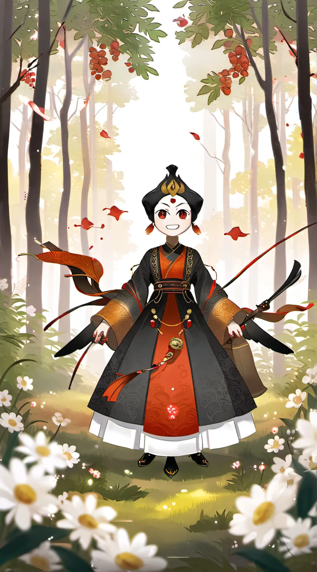 ai character: shrimpo background