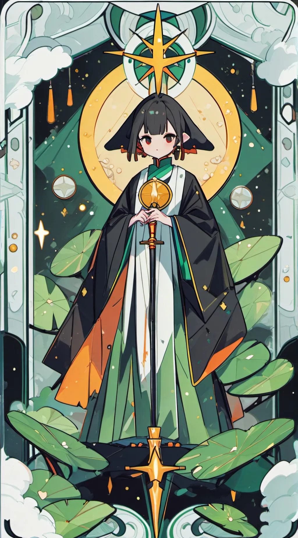 ai character: Girl Sukuna background