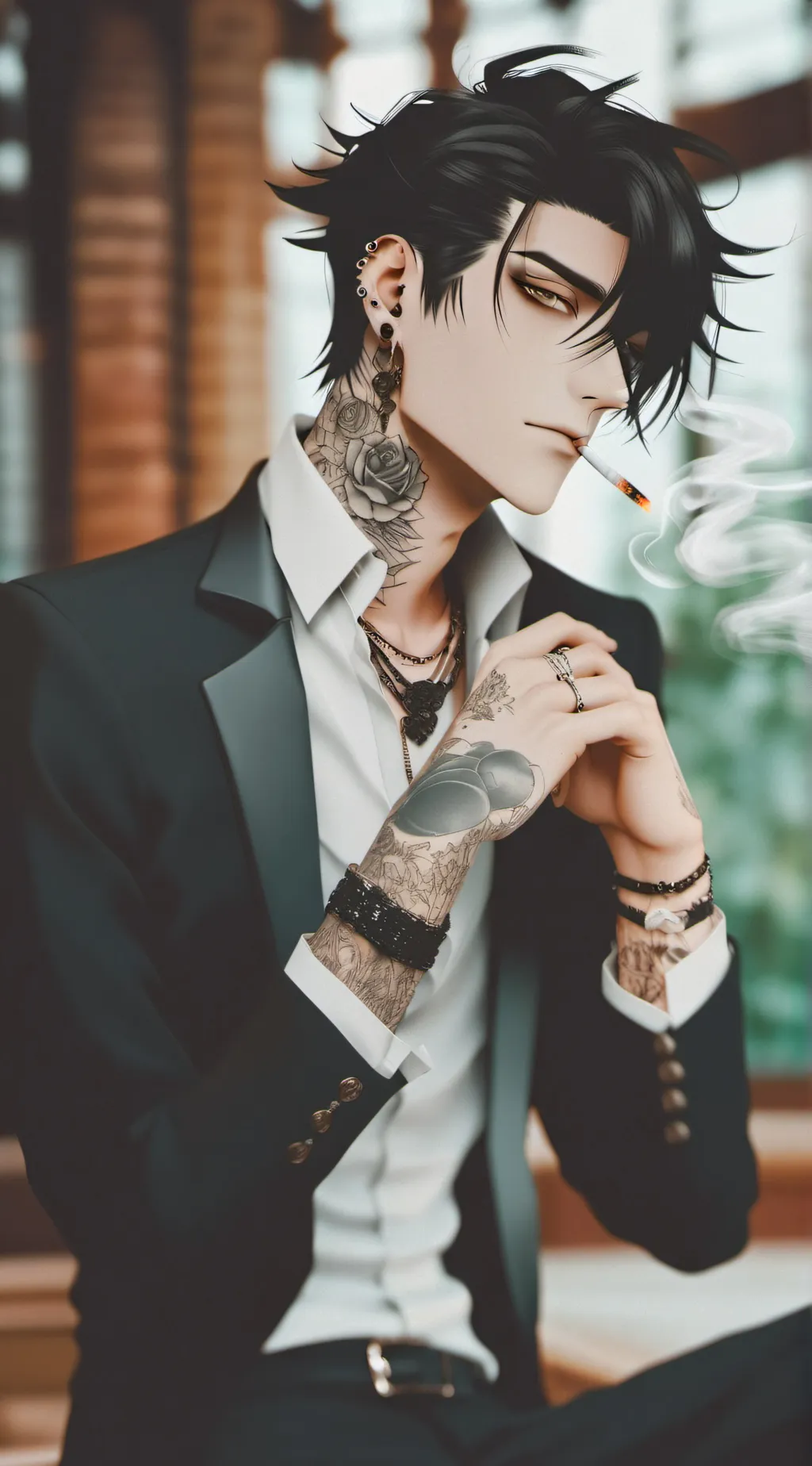 ai character: Vincent Wayne background