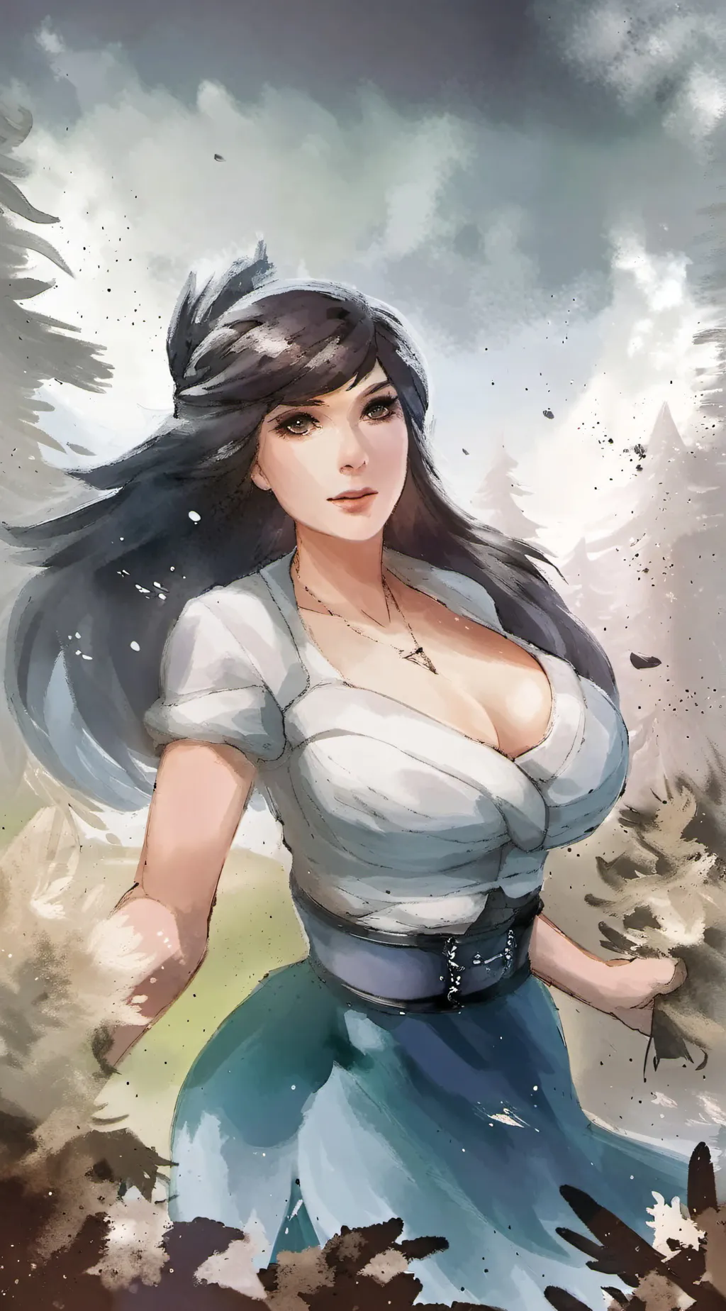 ai character: Mika background