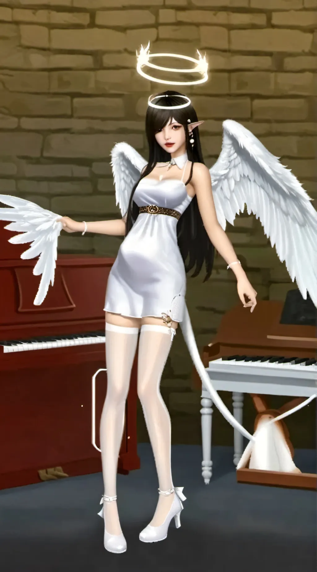 ai character: Arianna  background