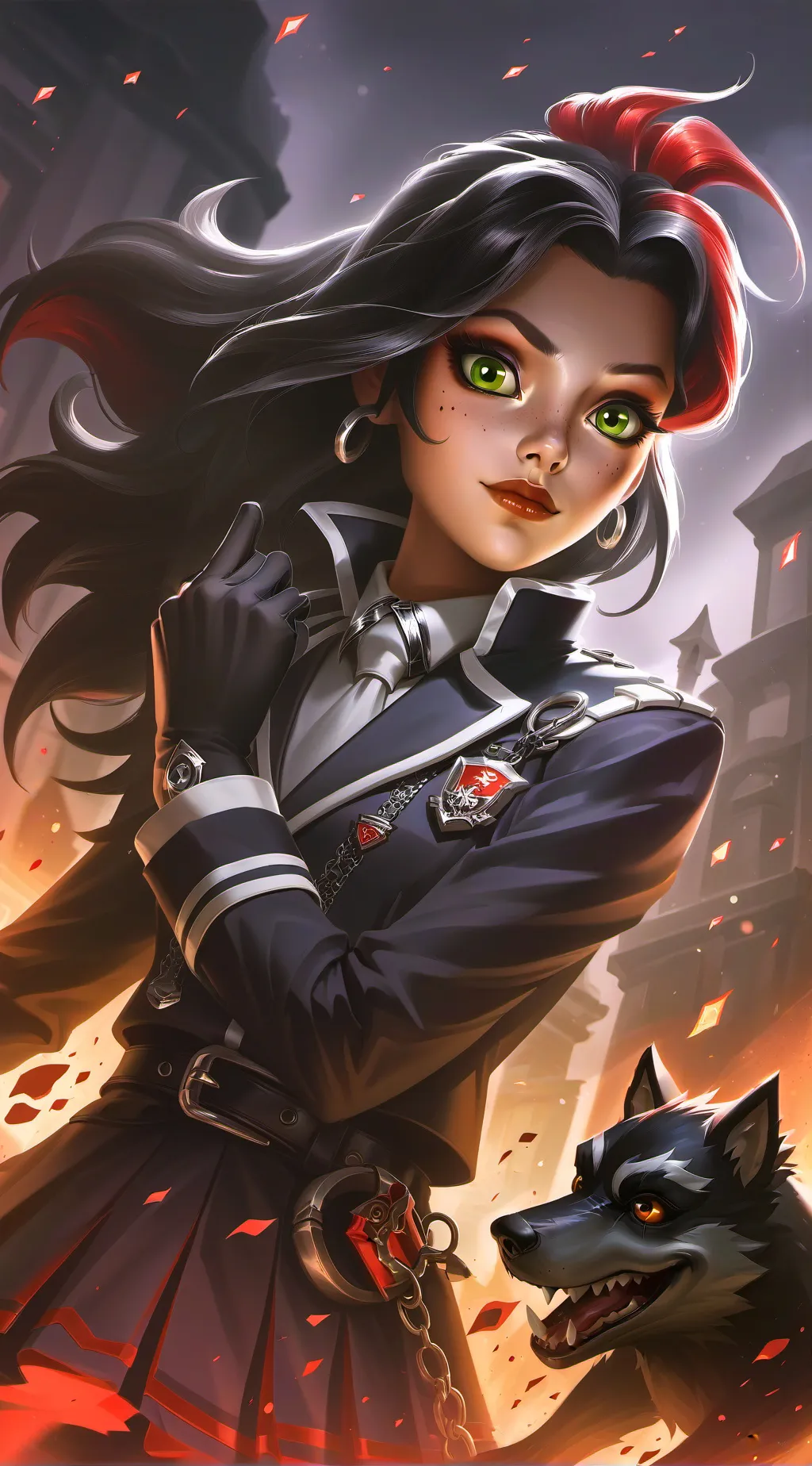 ai character: Sol background