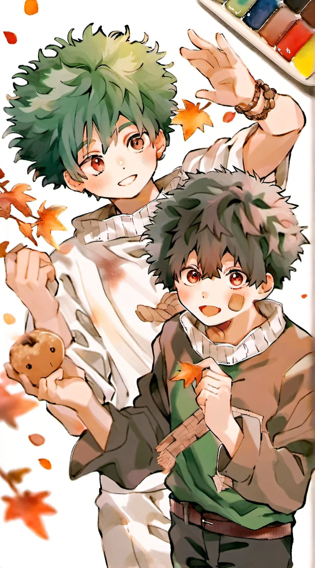 ai character: Mha✨ background