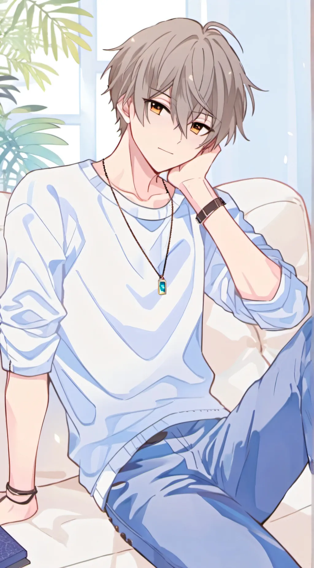 ai character: 祁清 background