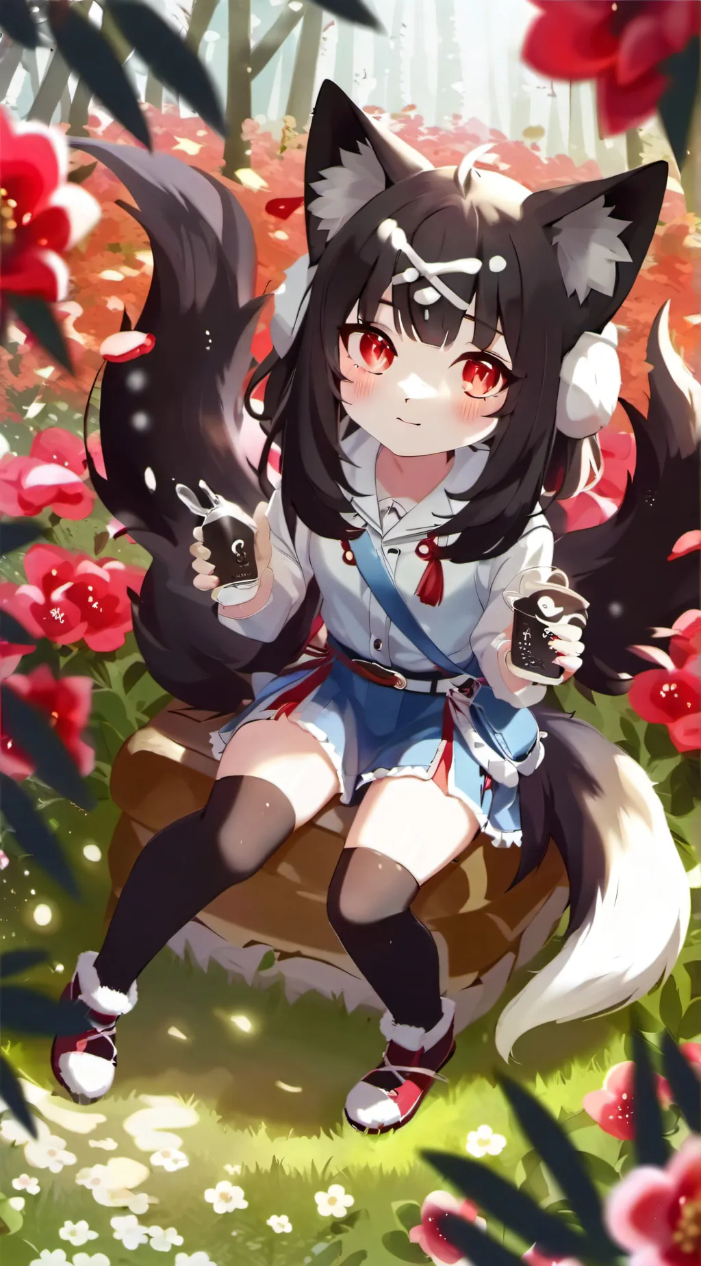 ai character: Maddie  background