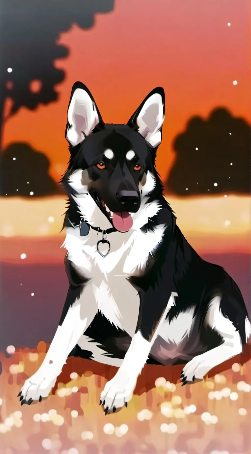ai character: Dungeon dogs  background