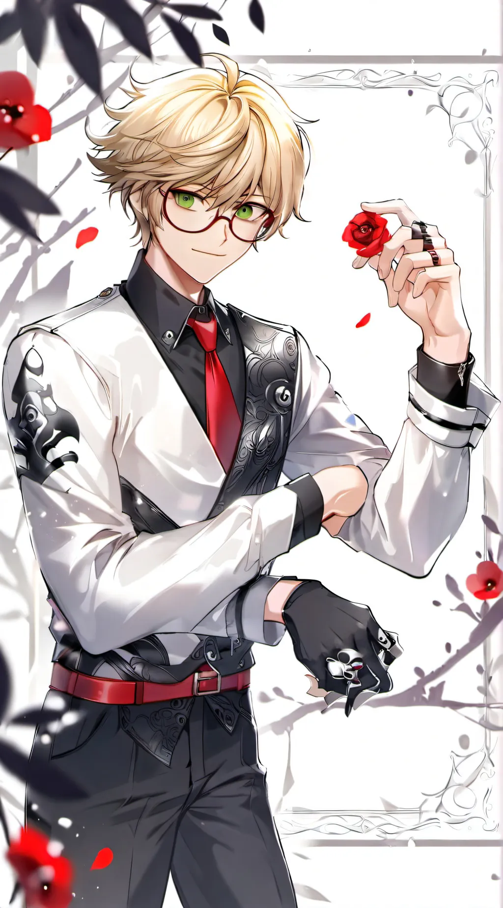 ai character: Adrian/Cat Noir  background