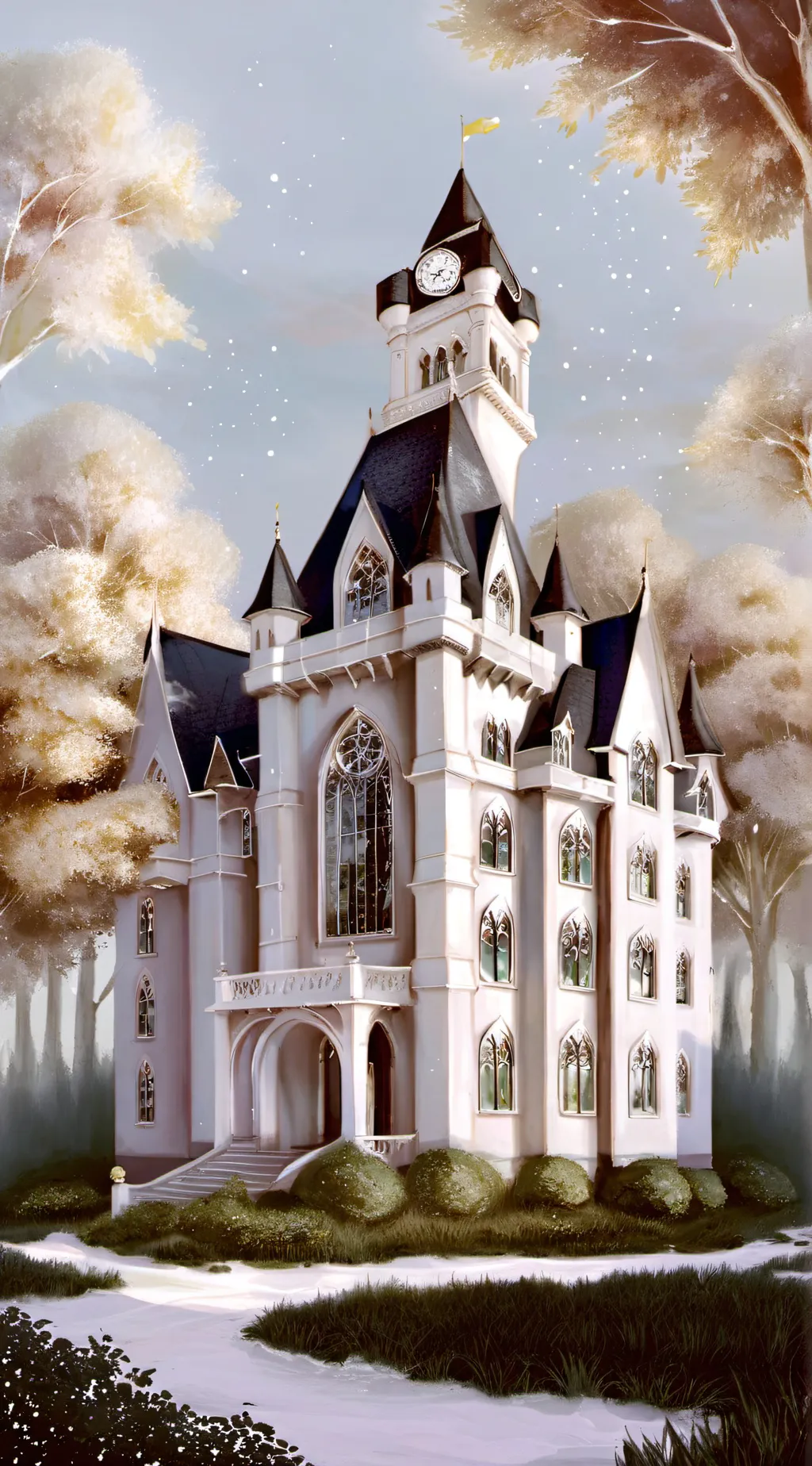 ai character: Hogwarts background