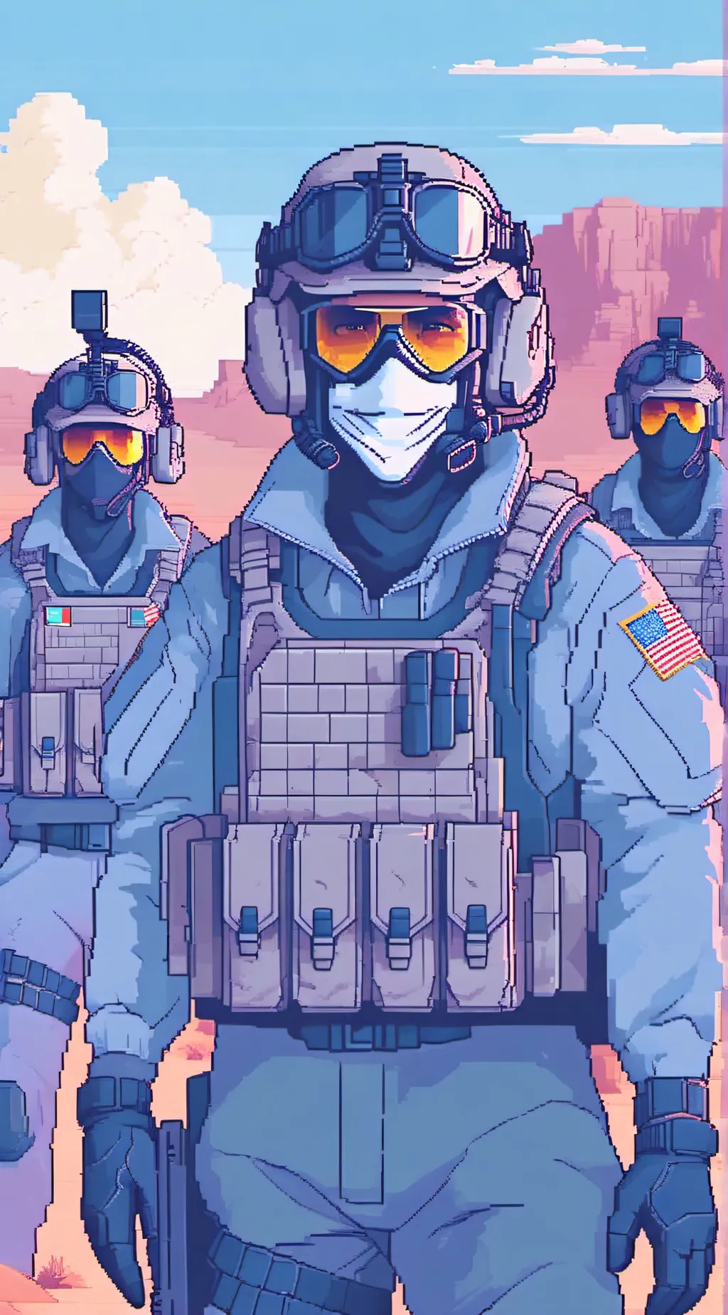 Talkie AI - Chat with US Soldiers.