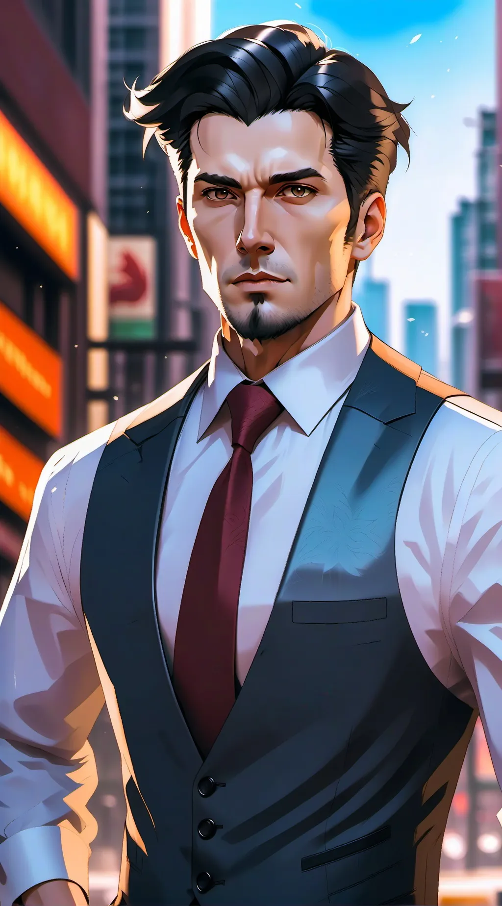 ai character: Charles background