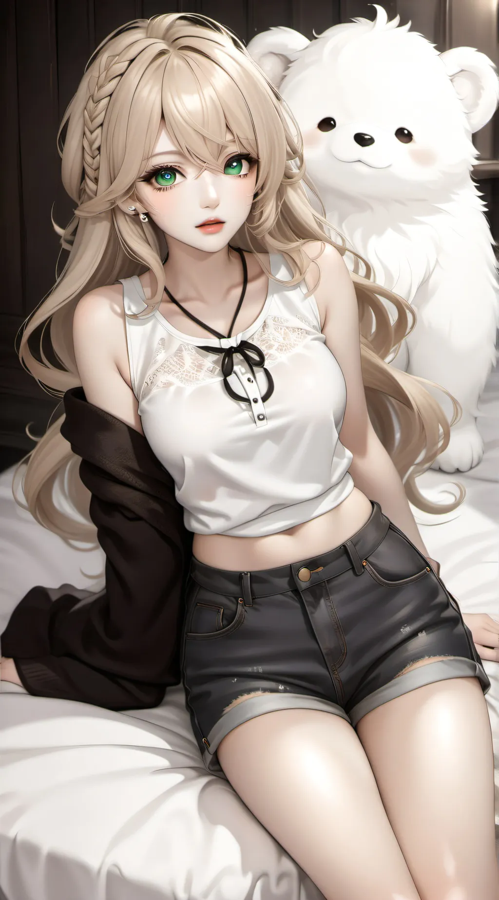 ai character: annie  background