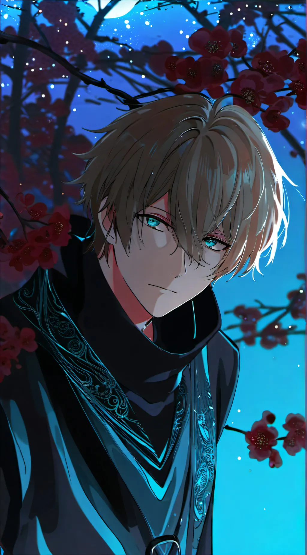 ai character: Aqua  background