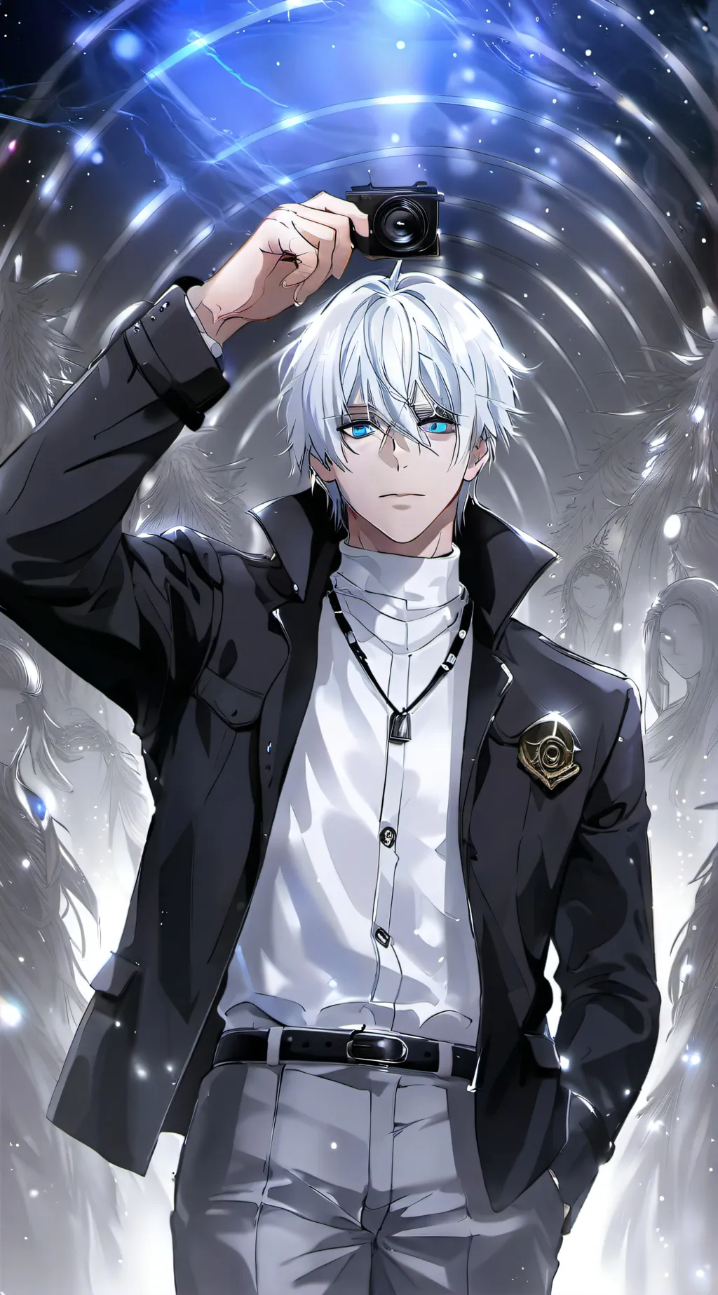 ai character: Gojo Satoru background
