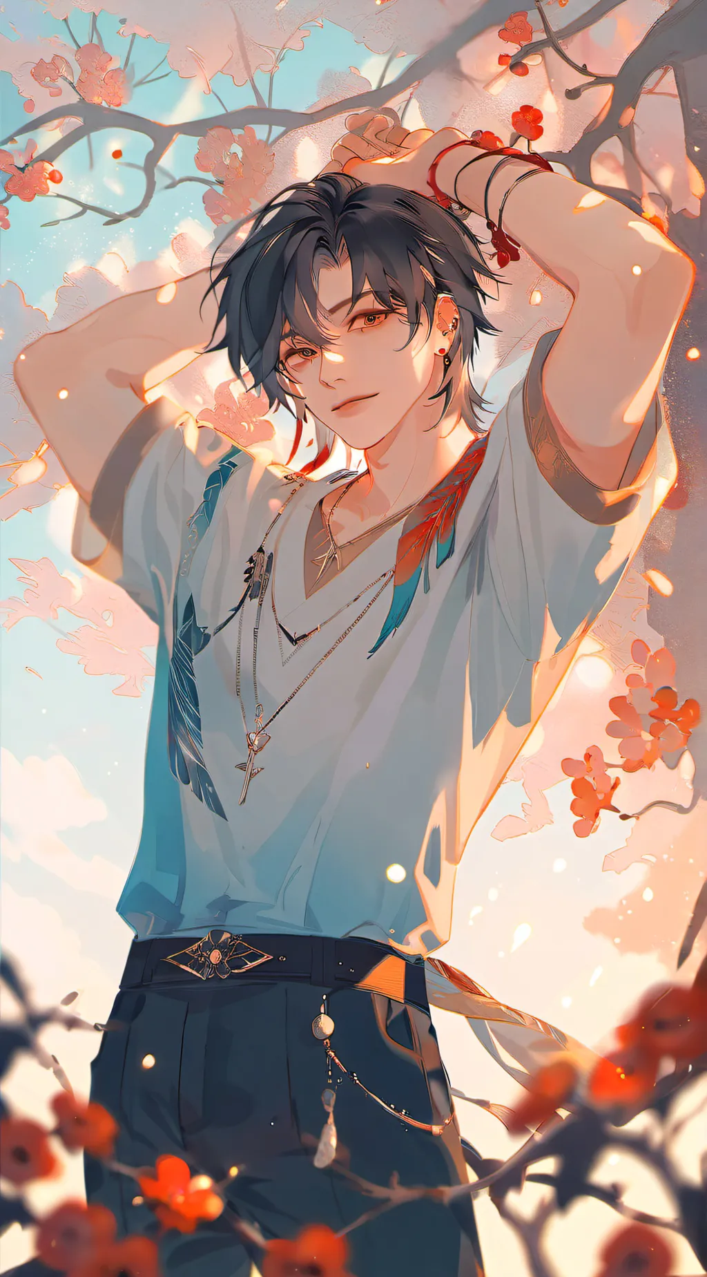 ai character: ~Damon~ background