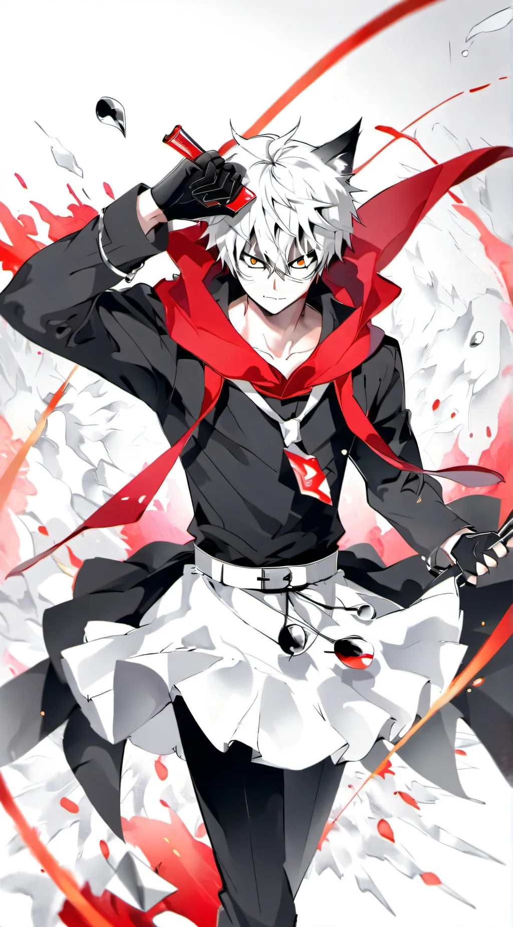 ai character: Bakugo katsuki  background