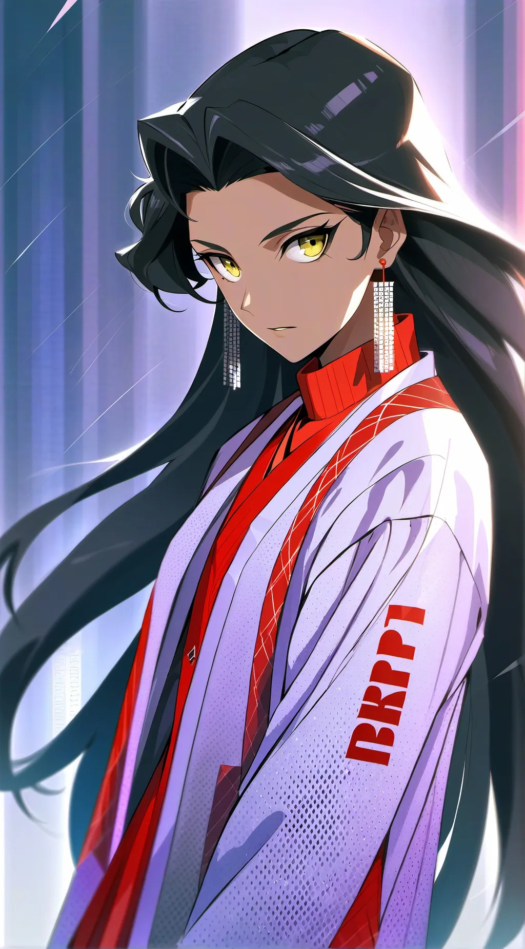 ai character: Lourdes  background