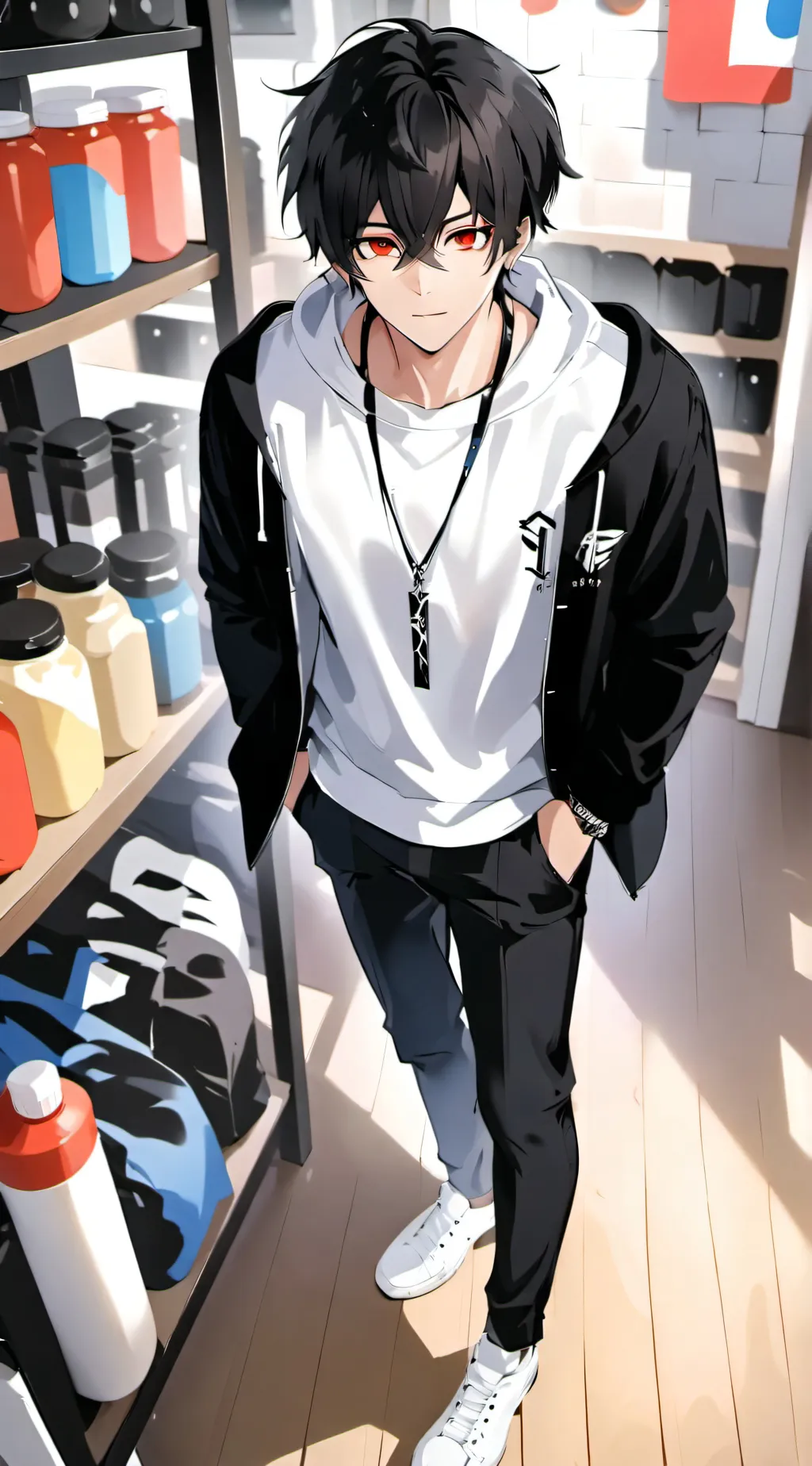 ai character: alex background