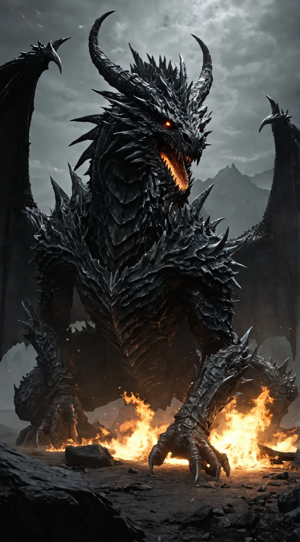 ai character: Alduin background