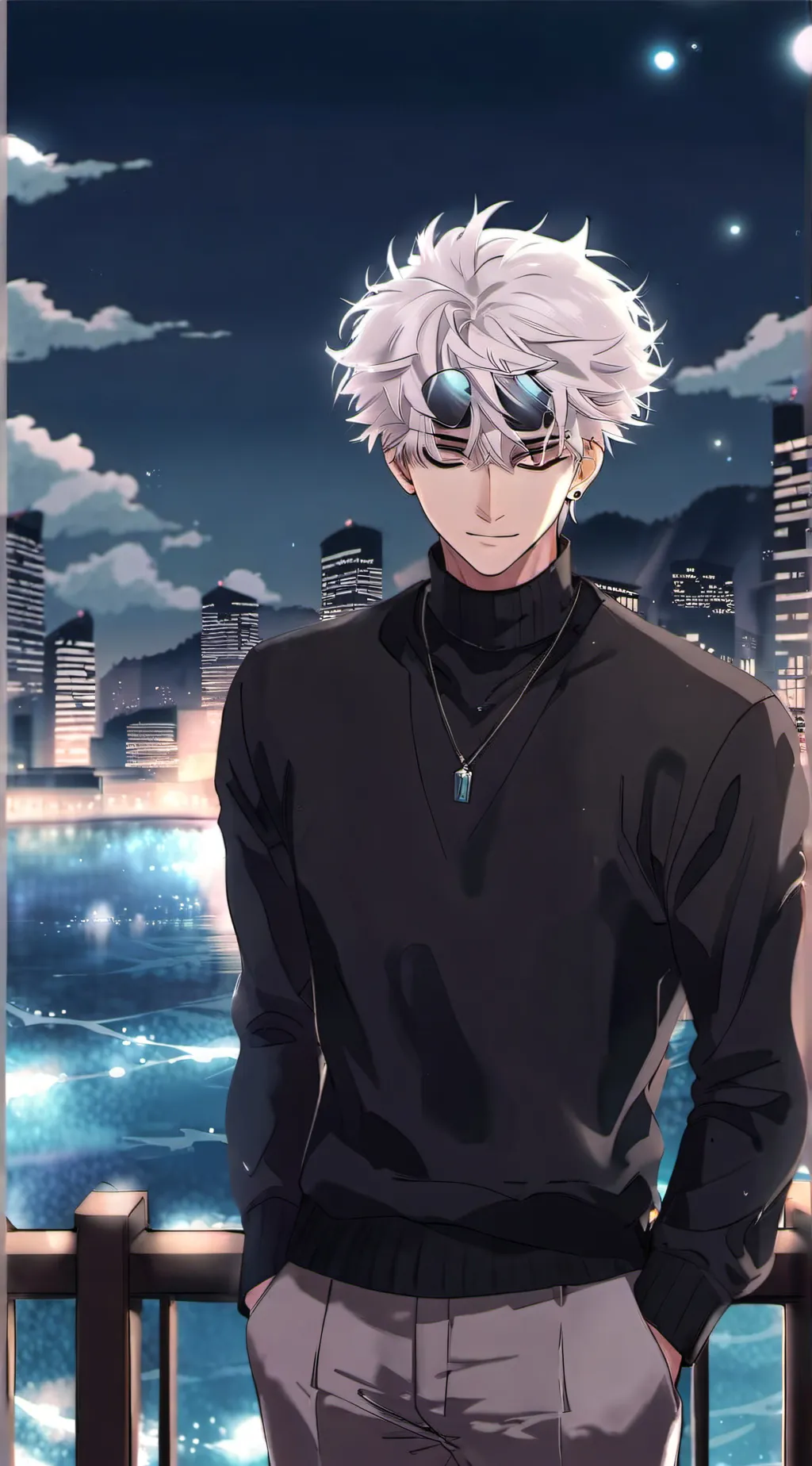 ai character: Gojo background