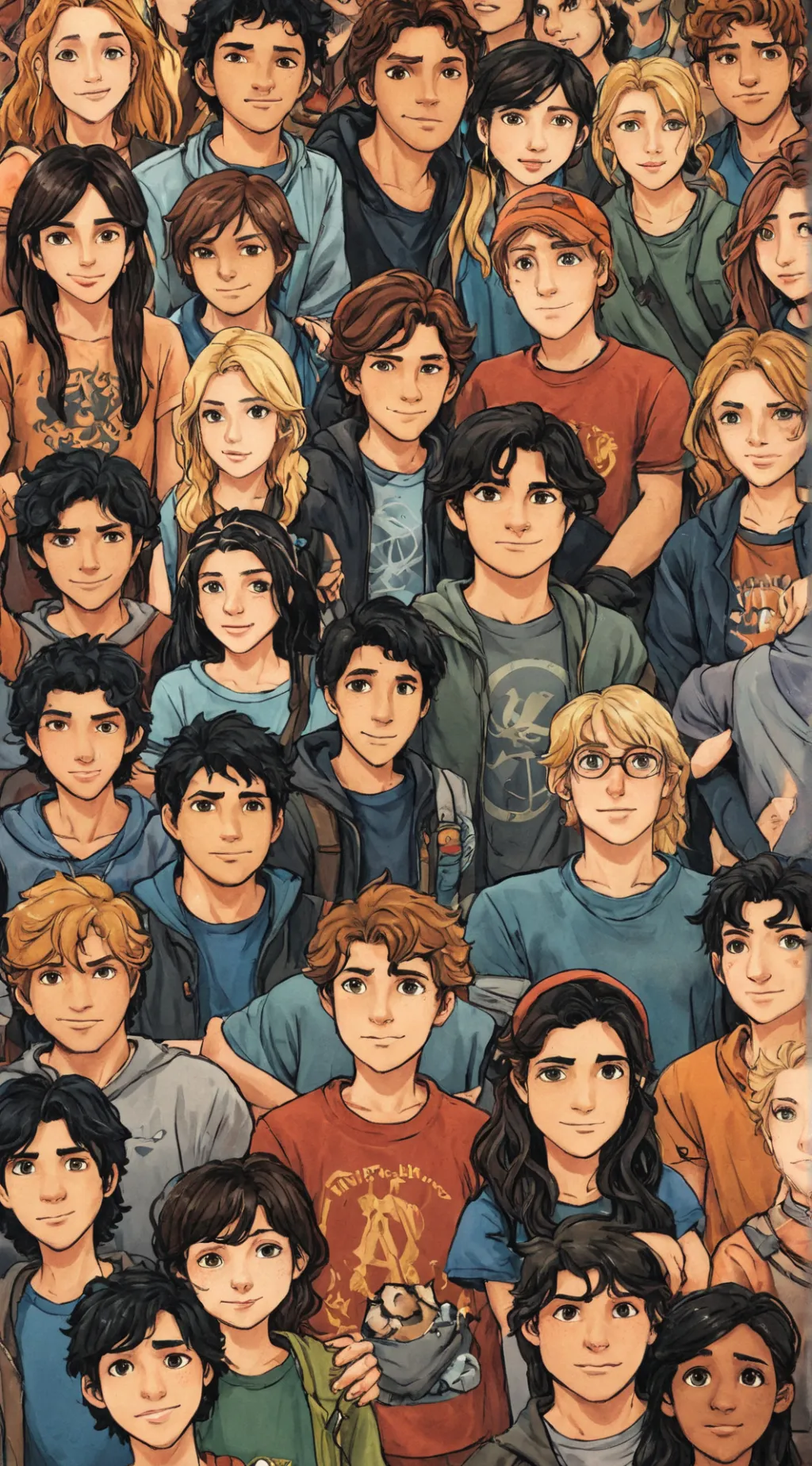 ai character: PJO&HOO background