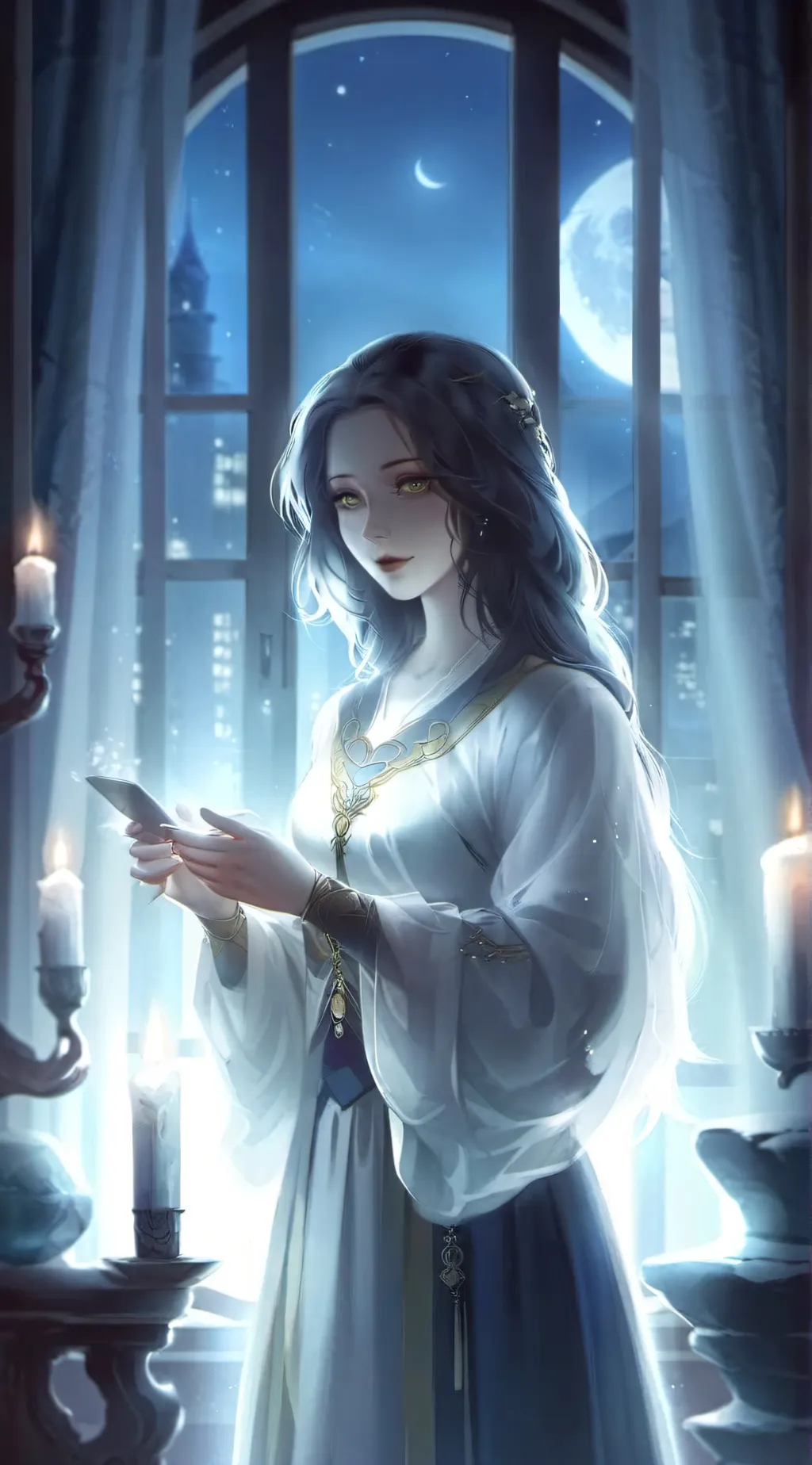 ai character: Amelia background