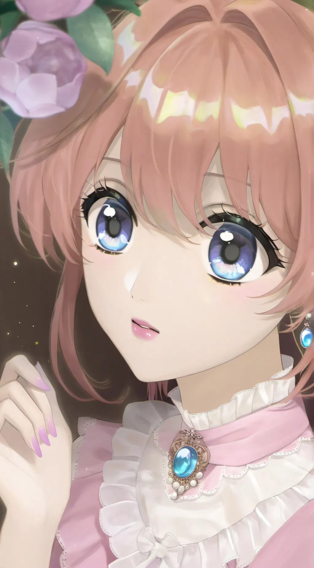 ai character: kny background