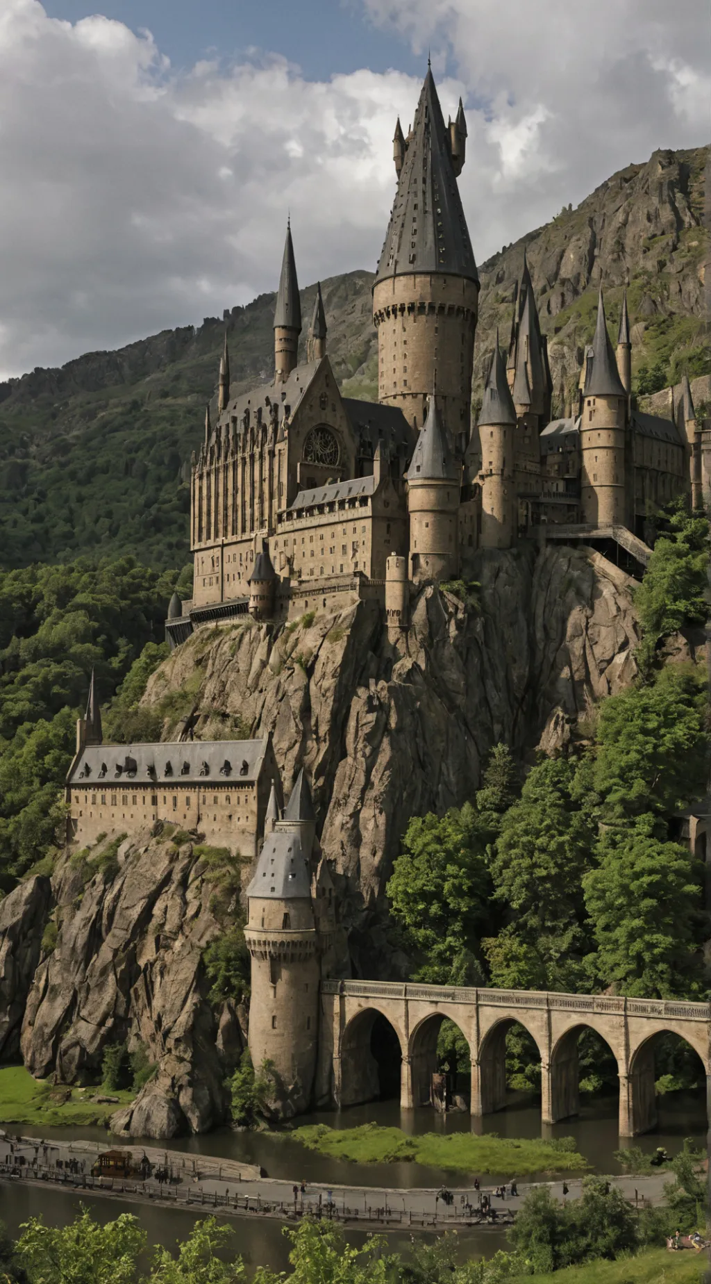 ai character: hogwarts background