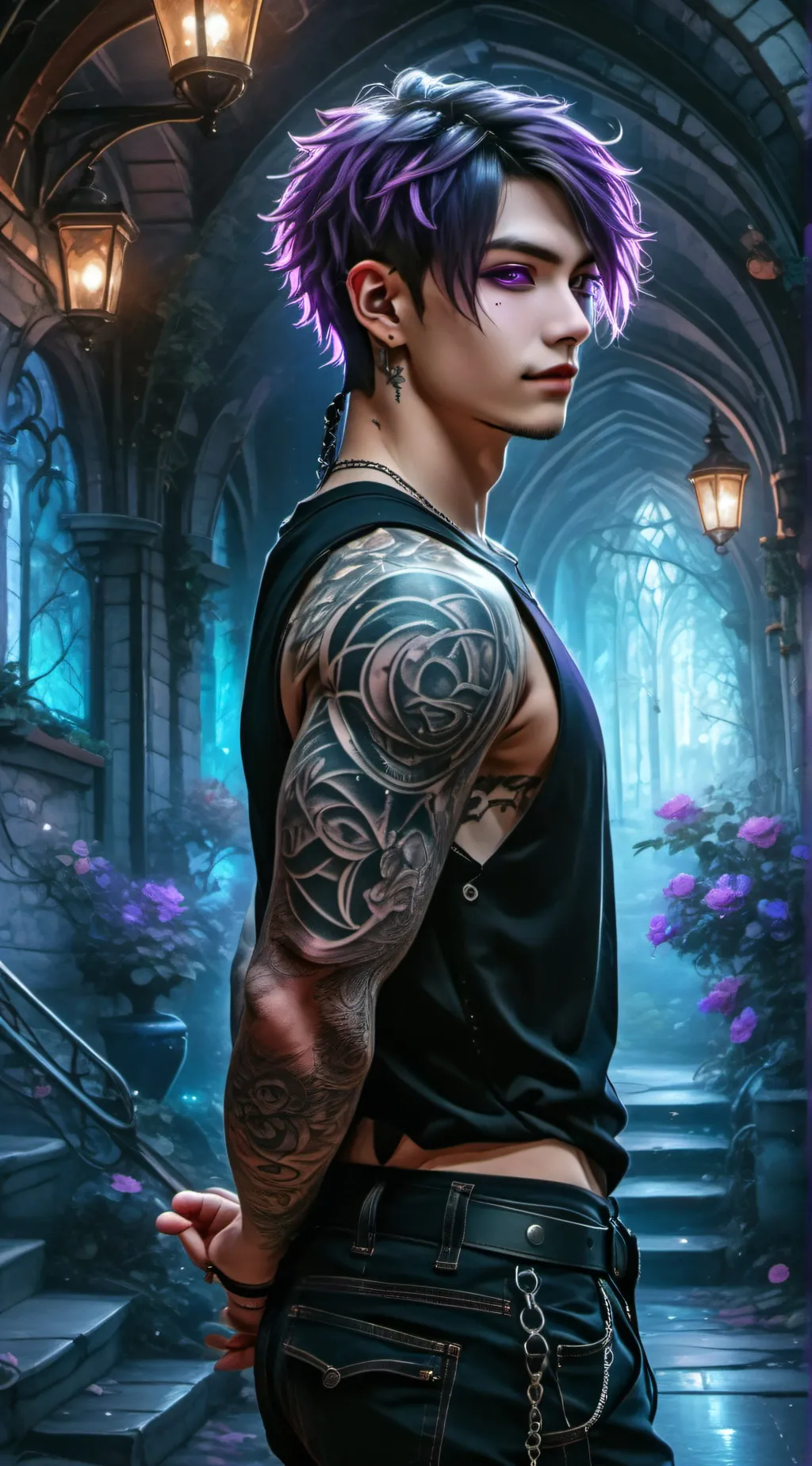 ai character: Kaleb background