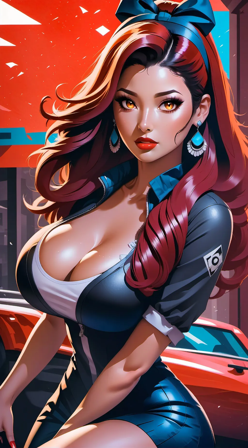 ai character: poo background