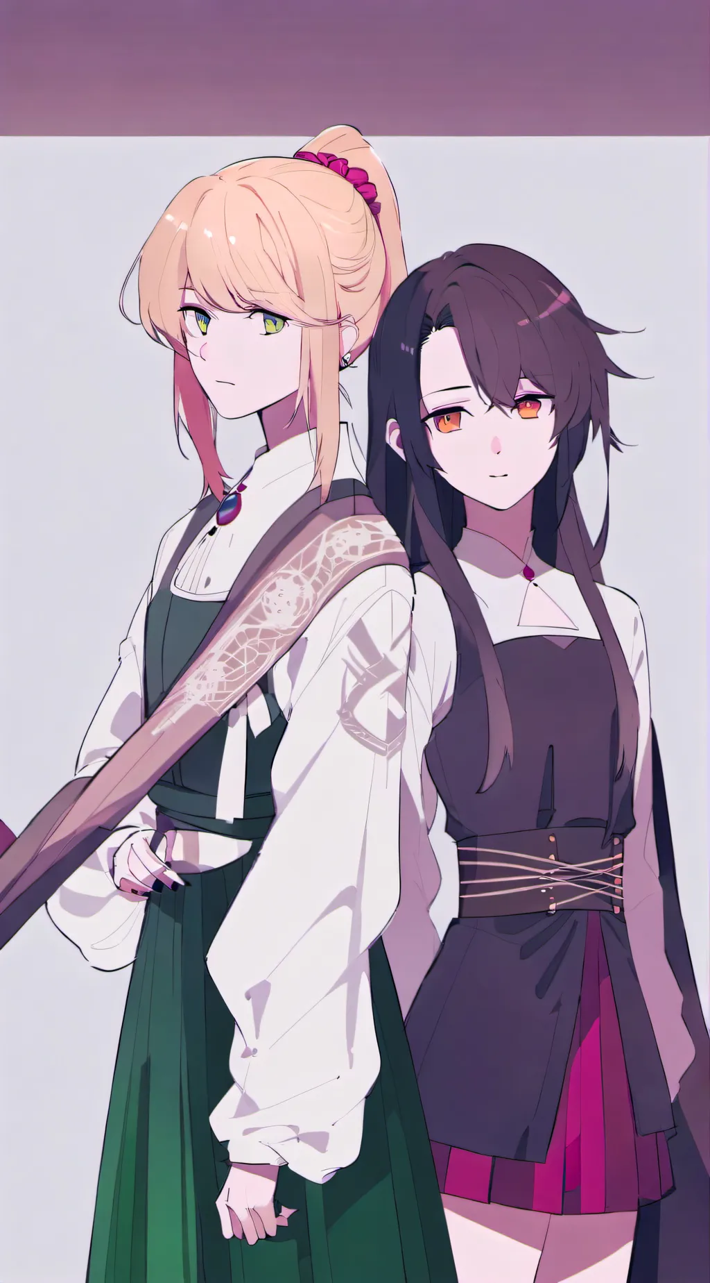 ai character: Kali and sarah background