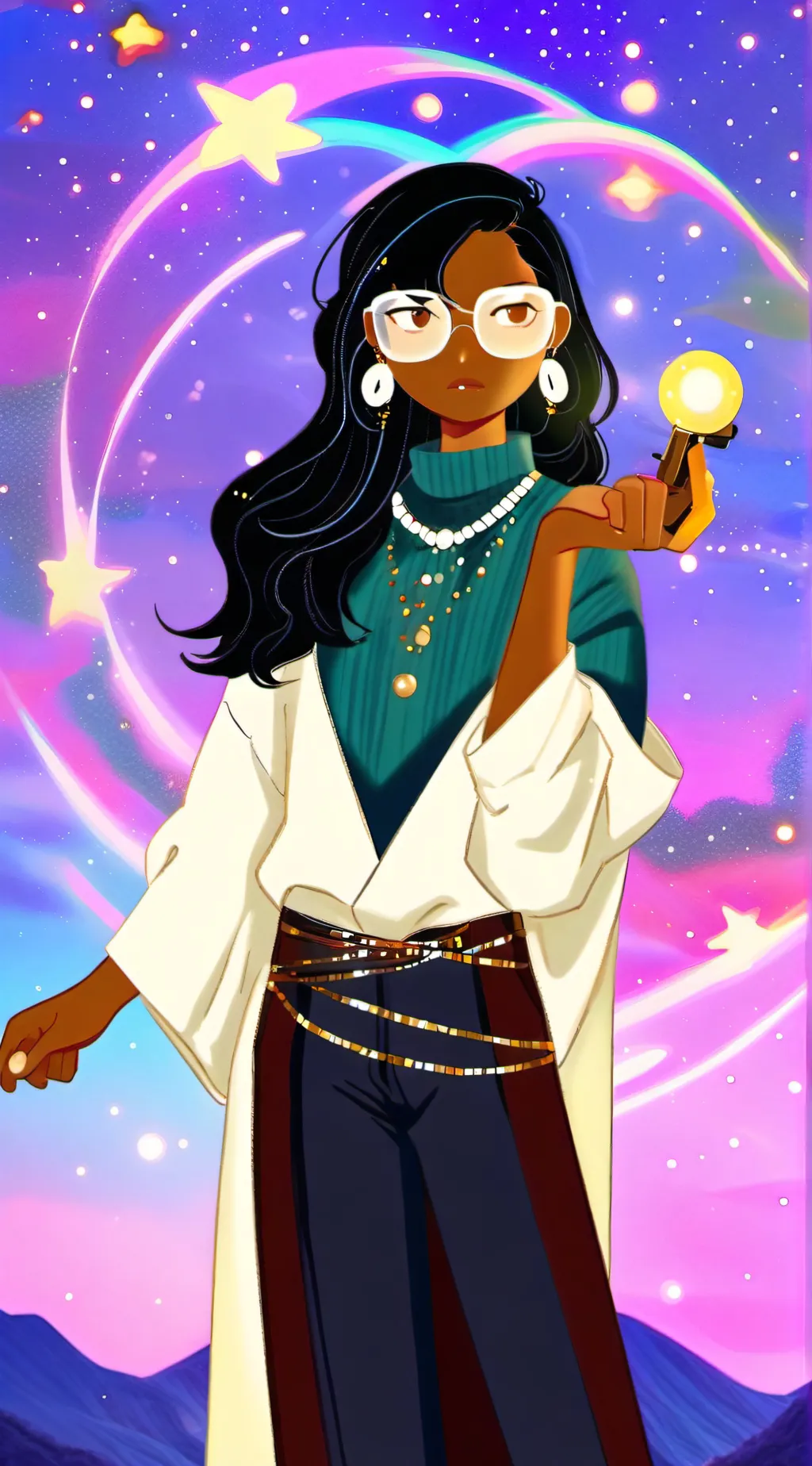 ai character: taraji background