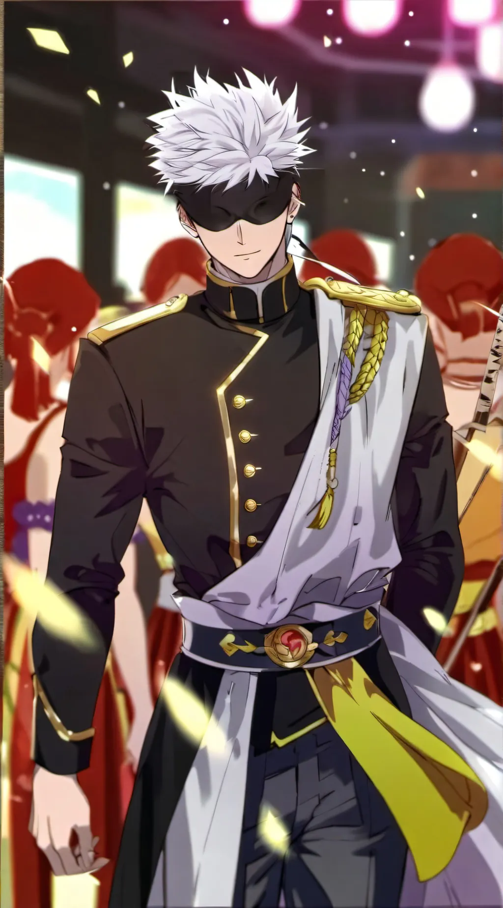 ai character: Satoru Gojo background