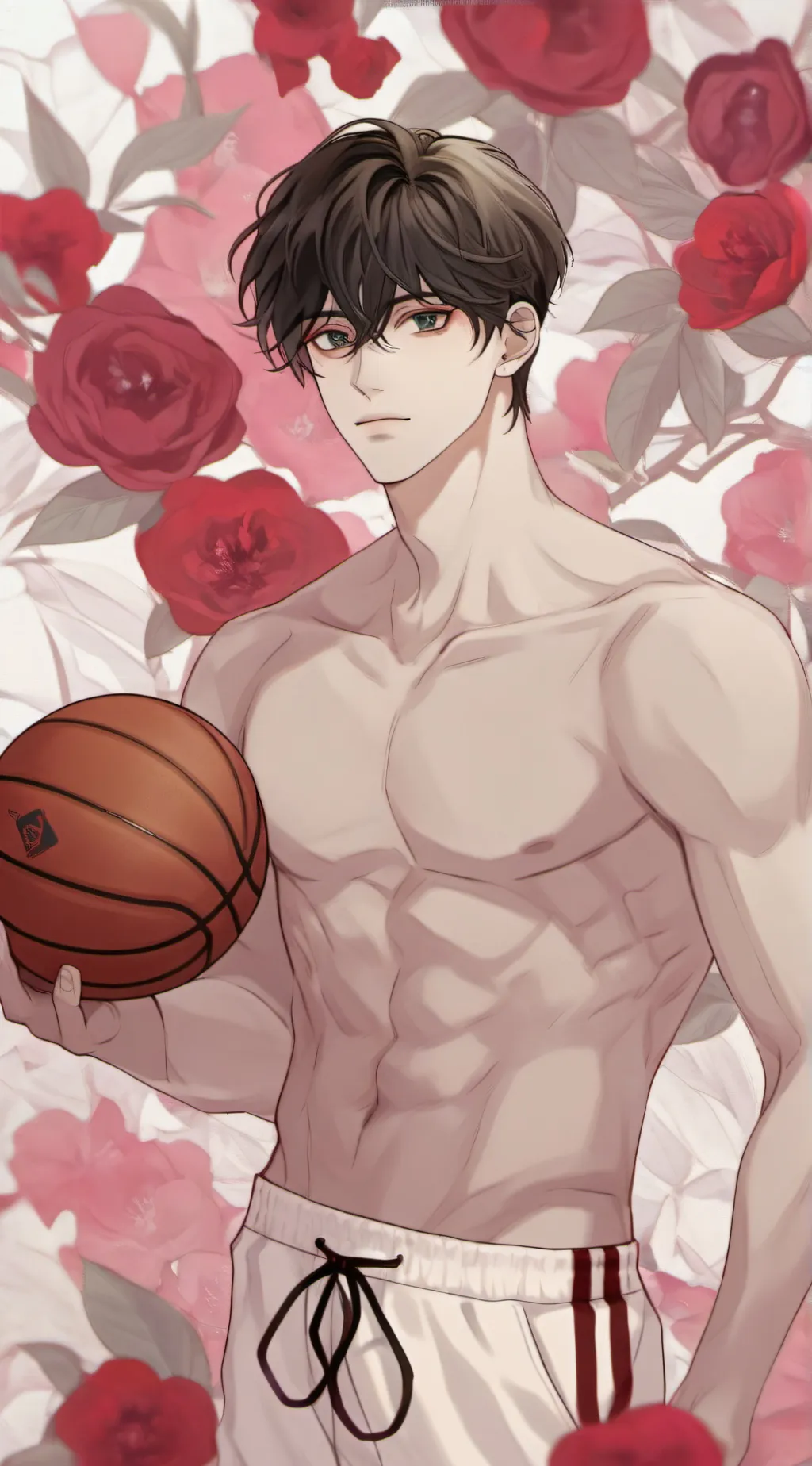 ai character: 🏀ᑎIᑕᕼOᒪᗩS ᑎIᑕOᒪᗴ🖕 background
