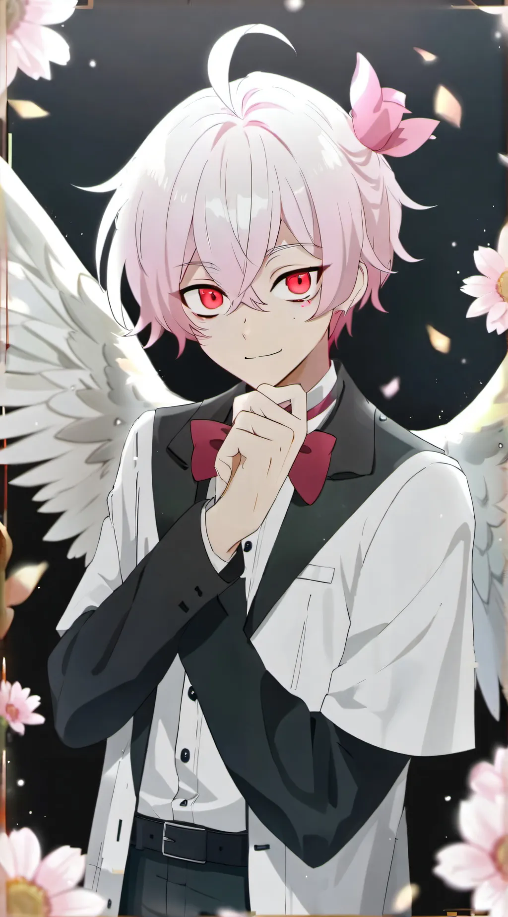 ai character: Angel dust×val background
