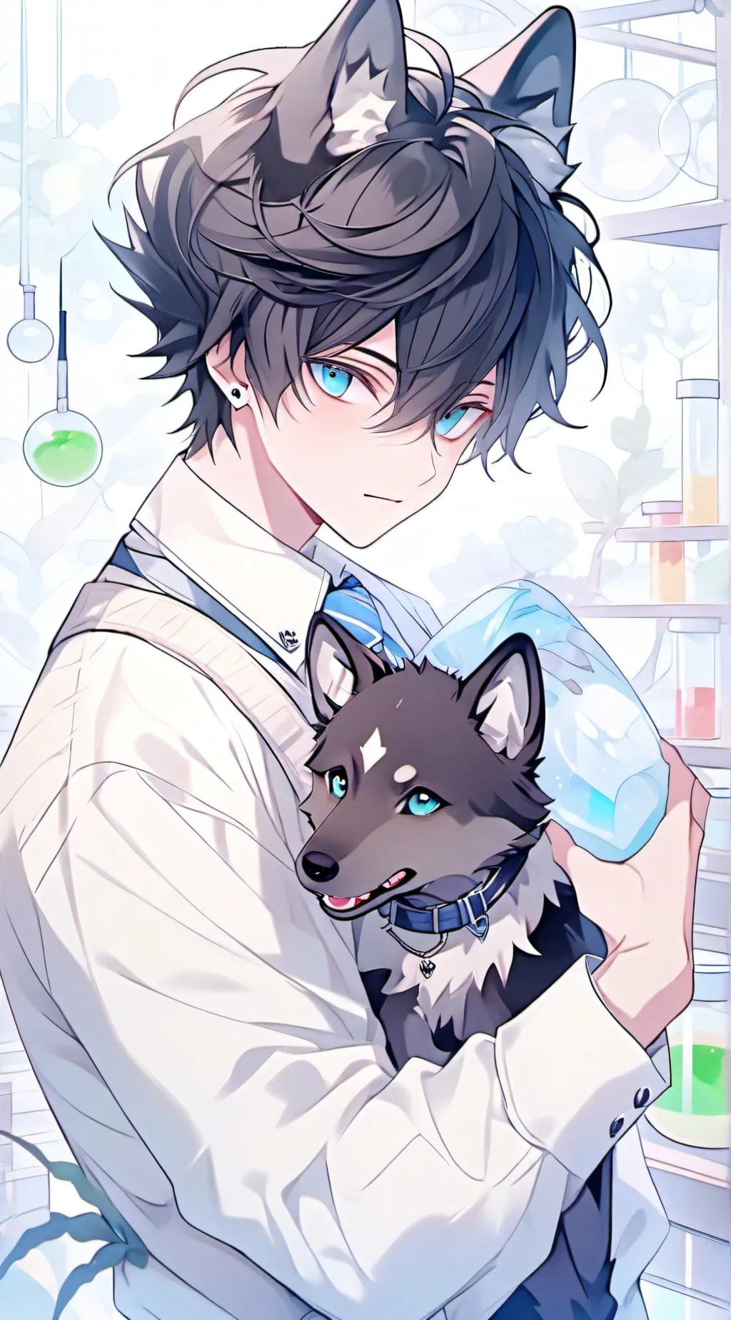 ai character: lucas background