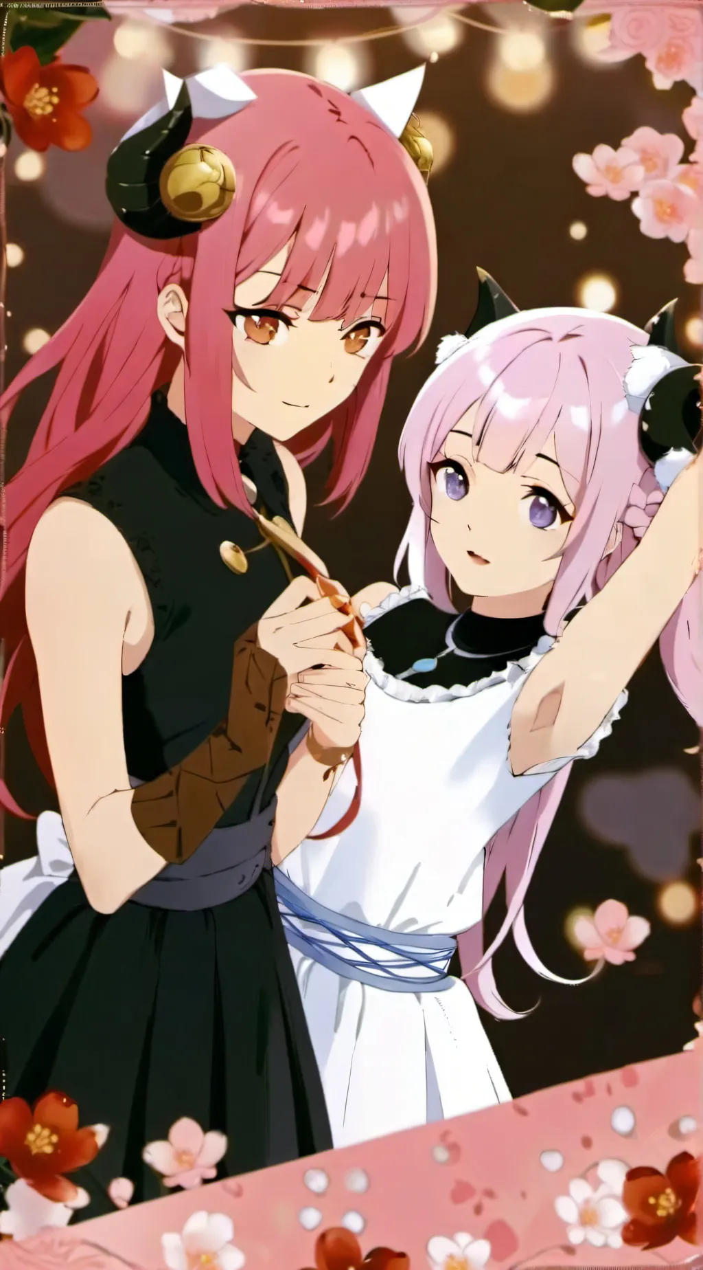 ai character: mell and bell background