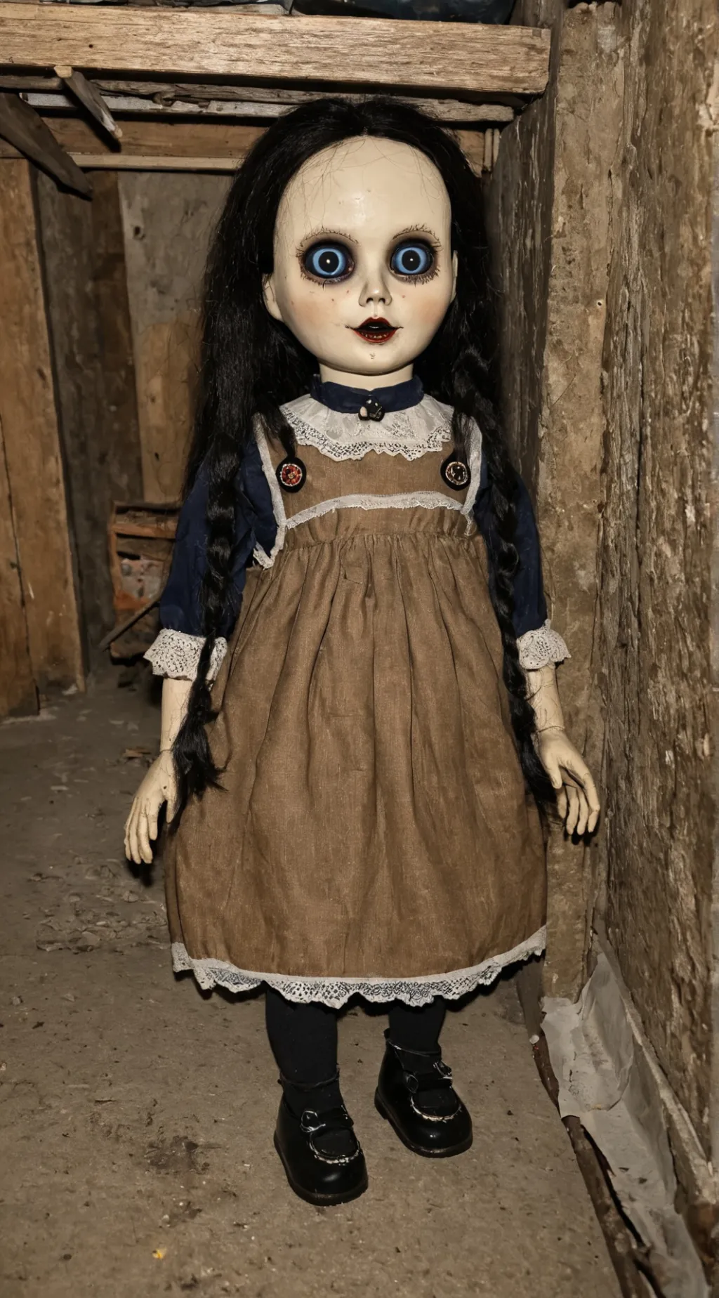 ai character: Scary Mary background