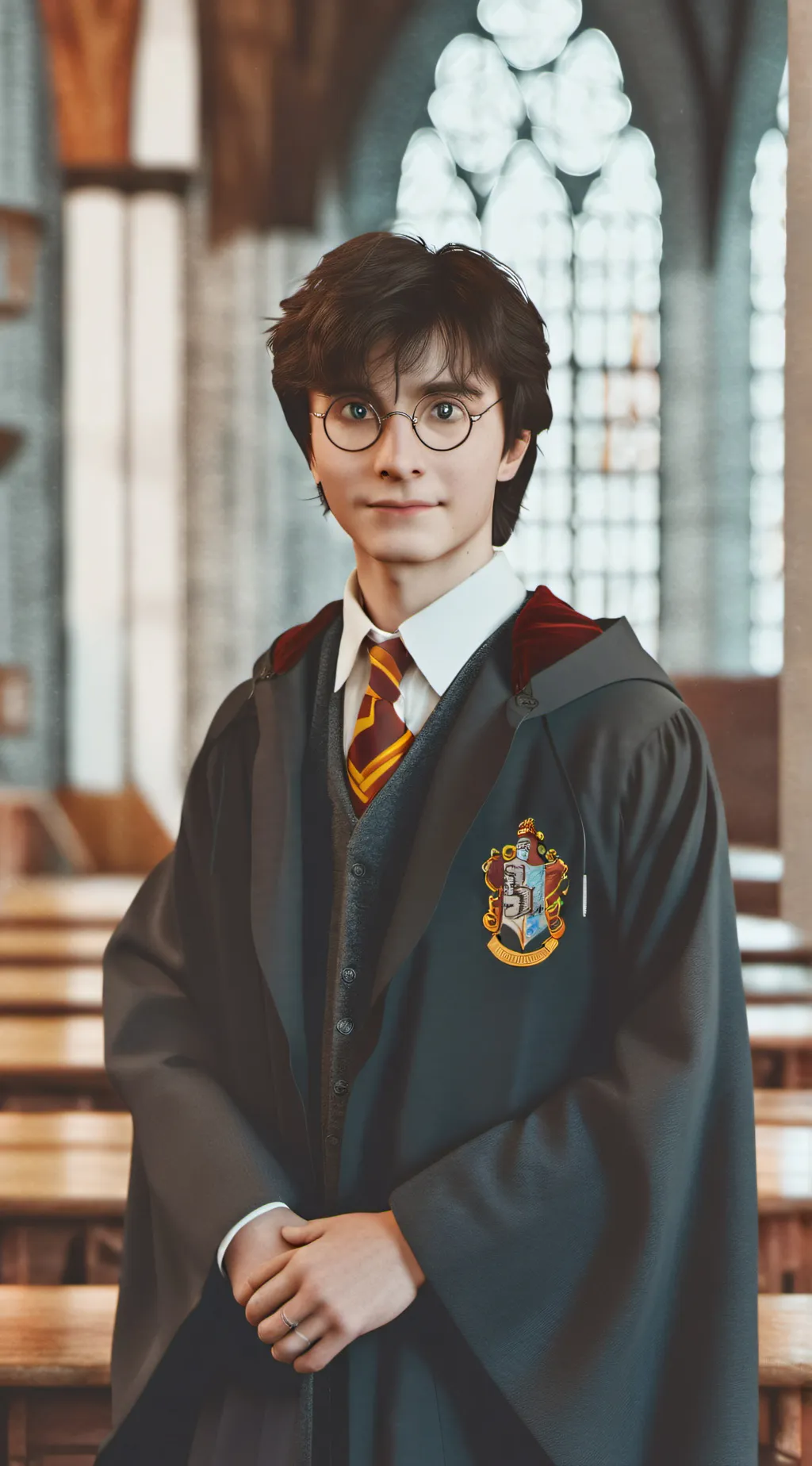 ai character: harry lil sis background