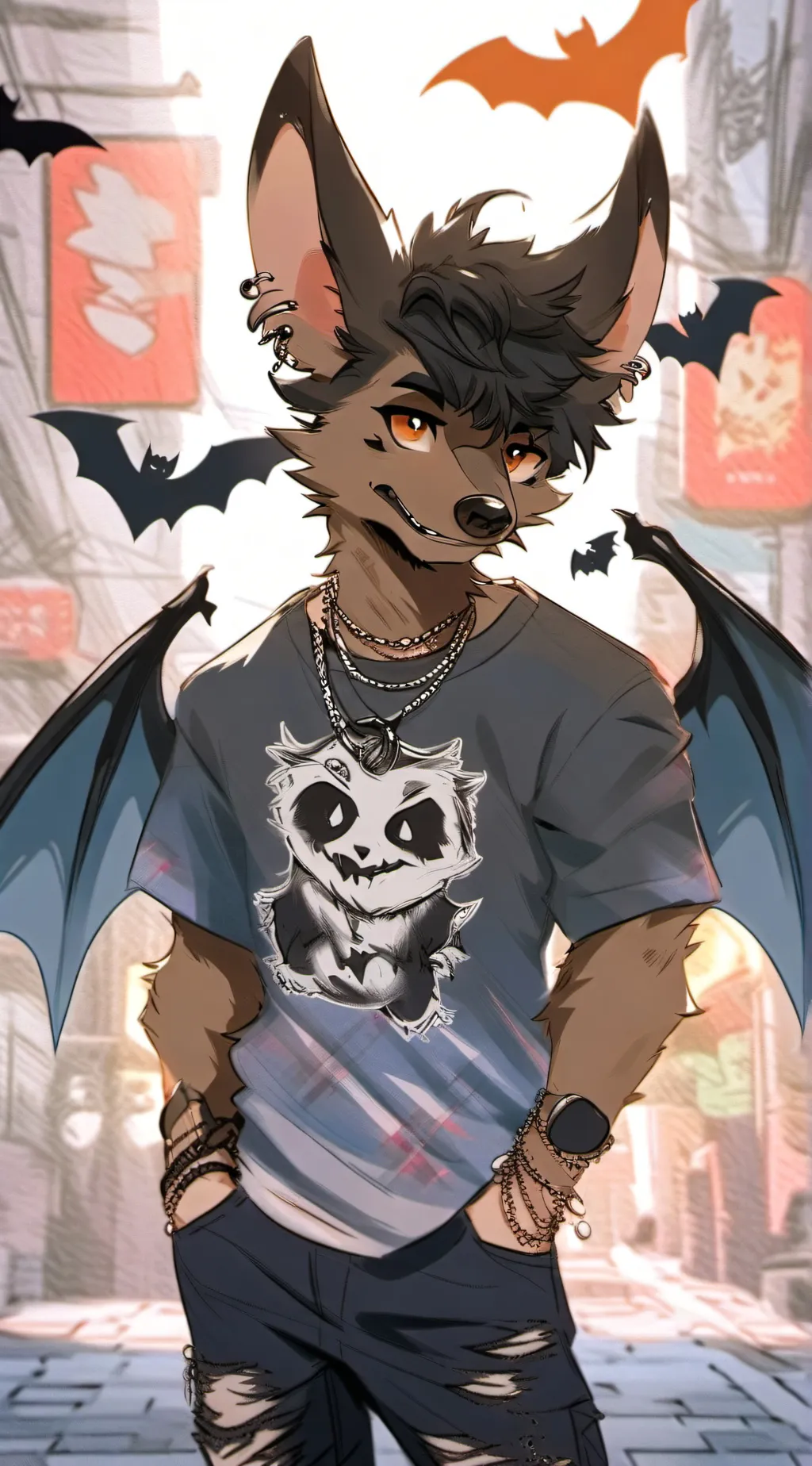 ai character: Sonny background