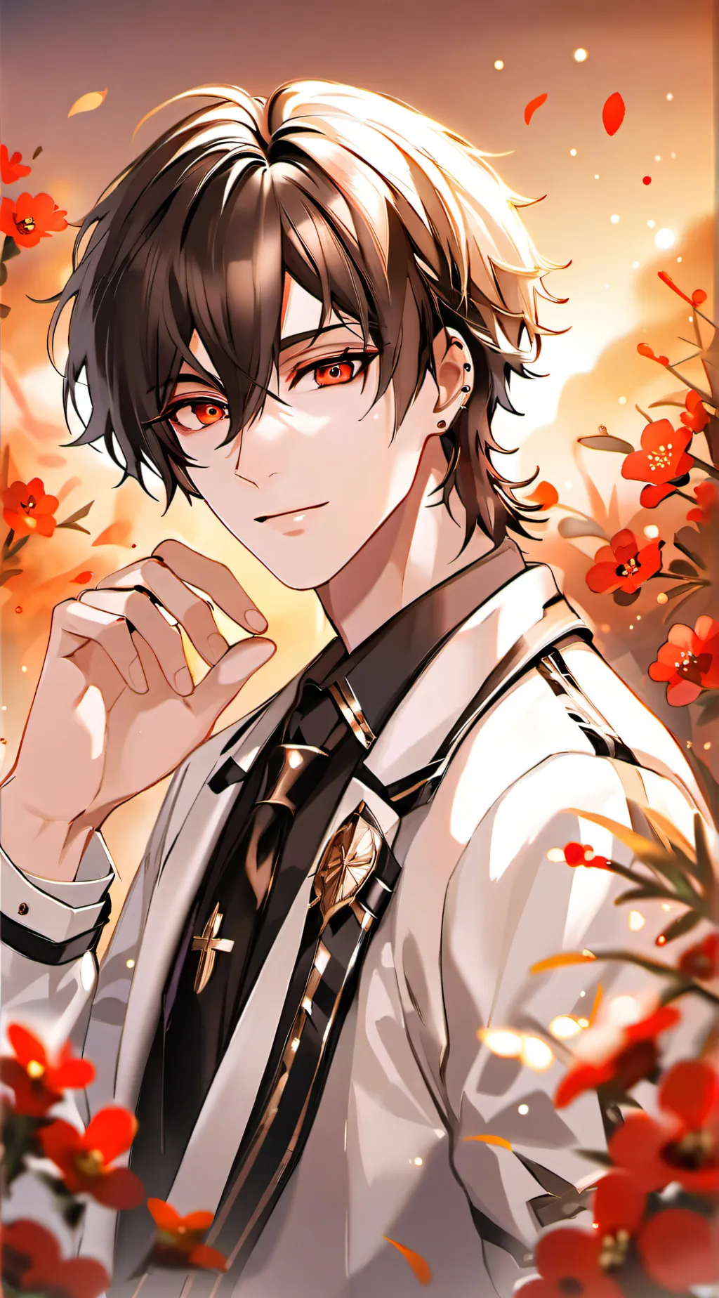 ai character: mikey  background